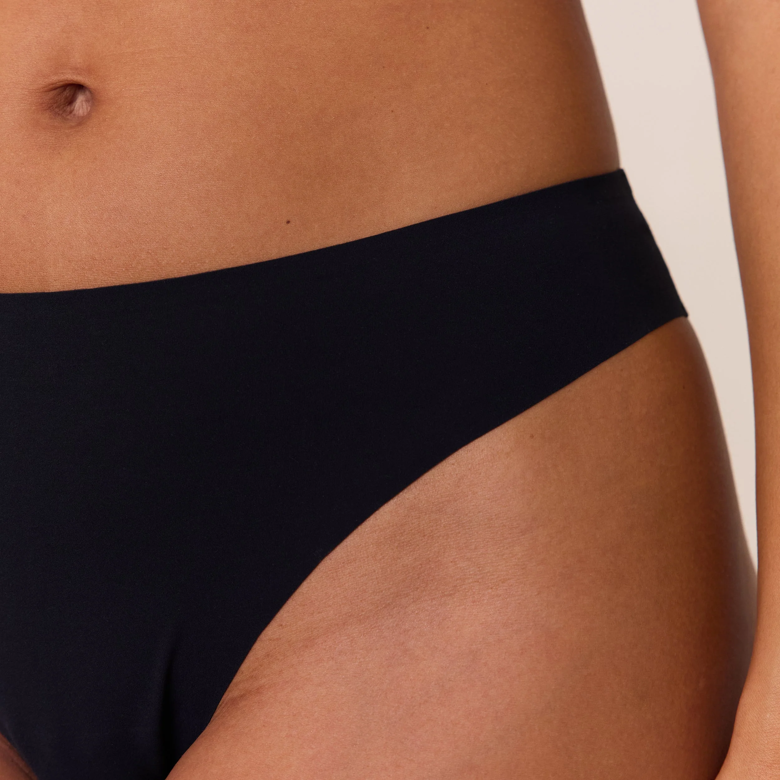 Everyday Flex Brazilian Briefs - Black - Image 4