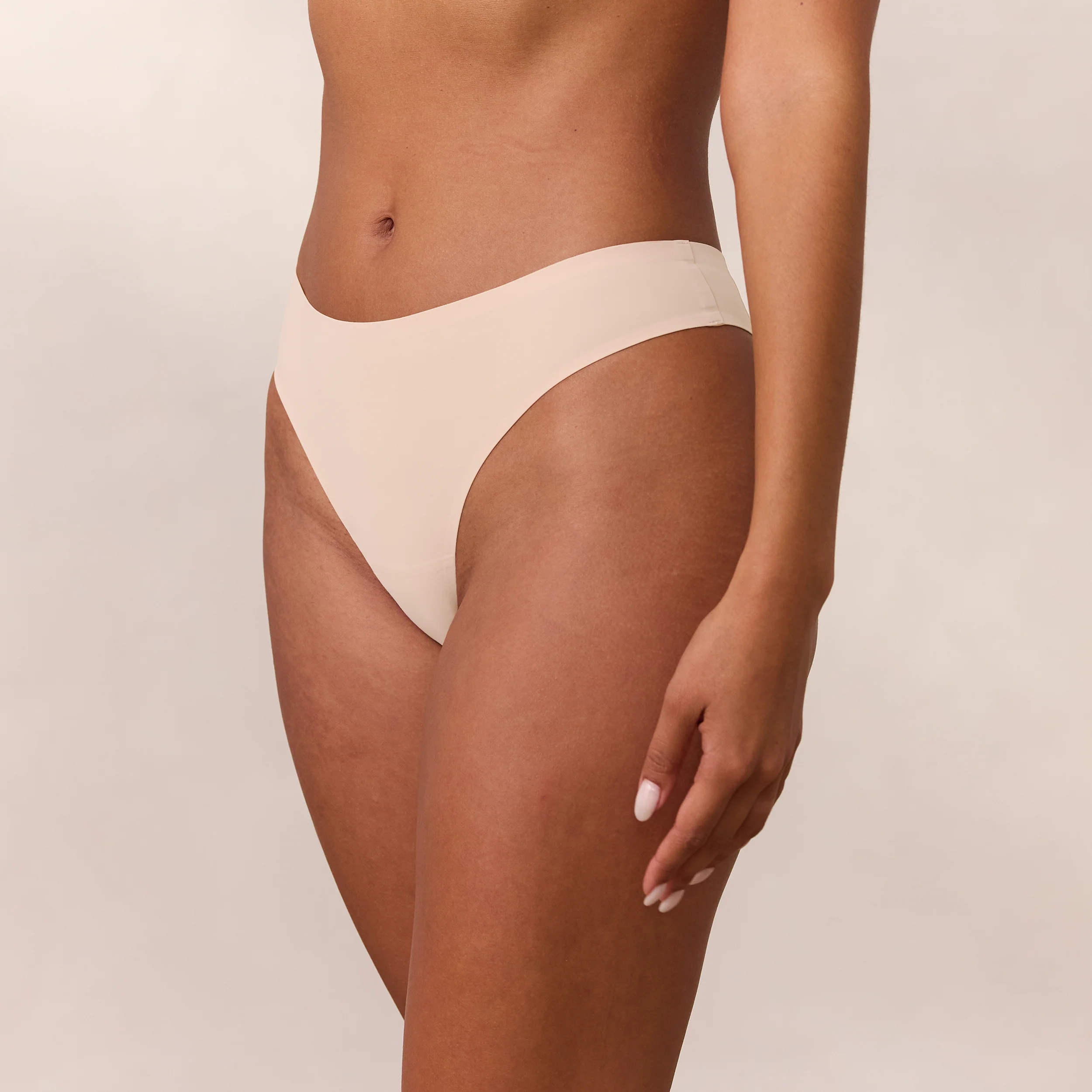 Everyday Flex Brazilian Briefs - Vanilla - Image 3