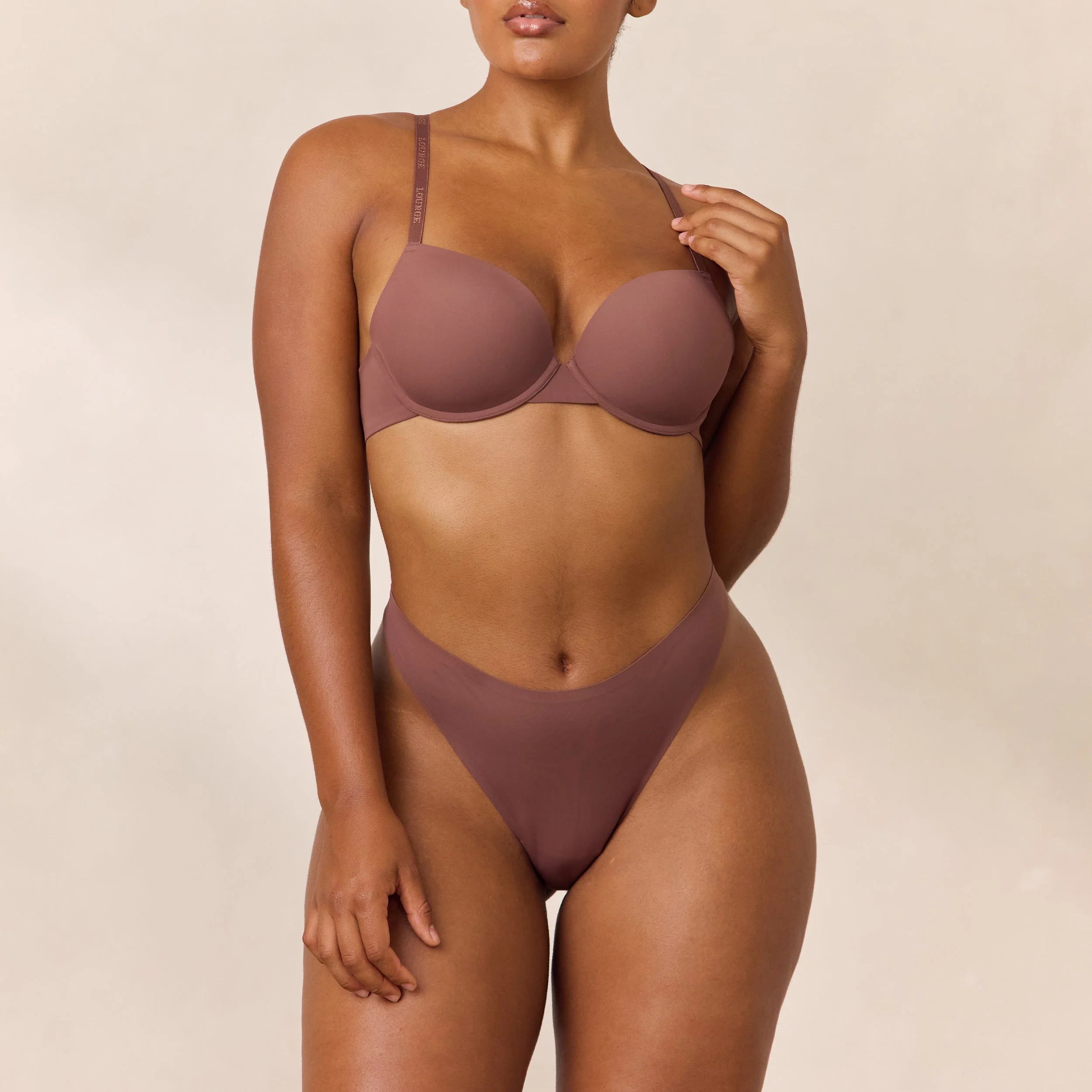 Invisible Form T-Shirt Bra - Nutmeg - Image 3