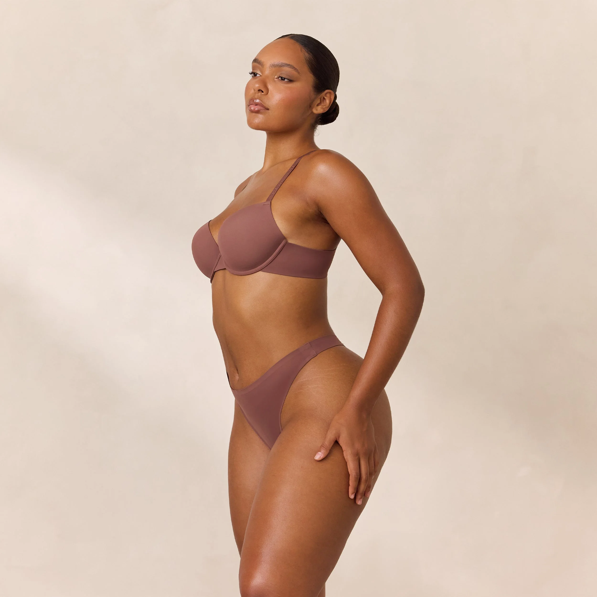 Invisible Form T-Shirt Bra - Nutmeg - Image 5