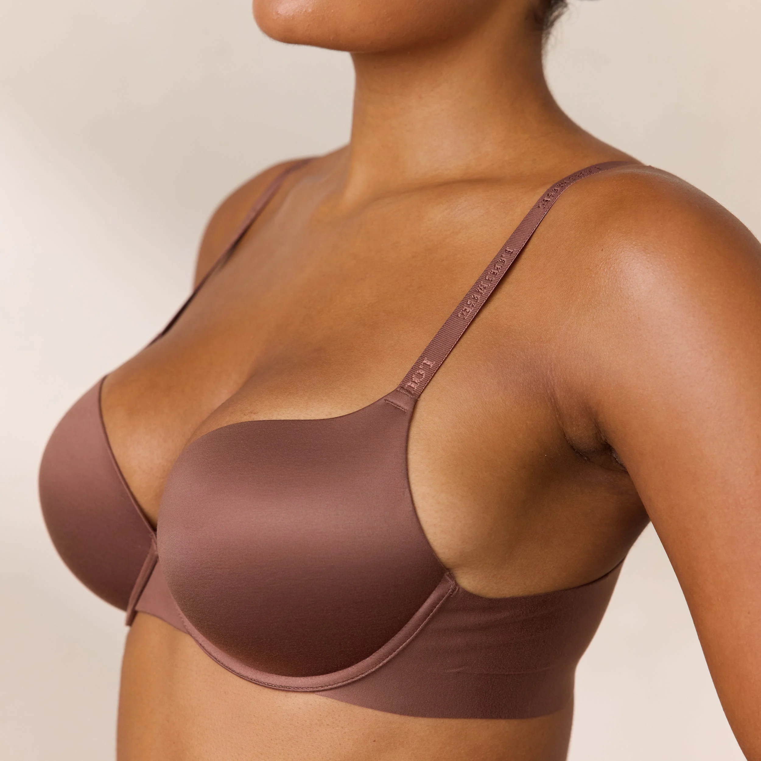Everyday High Push-Up Bra - Nutmeg - Image 4