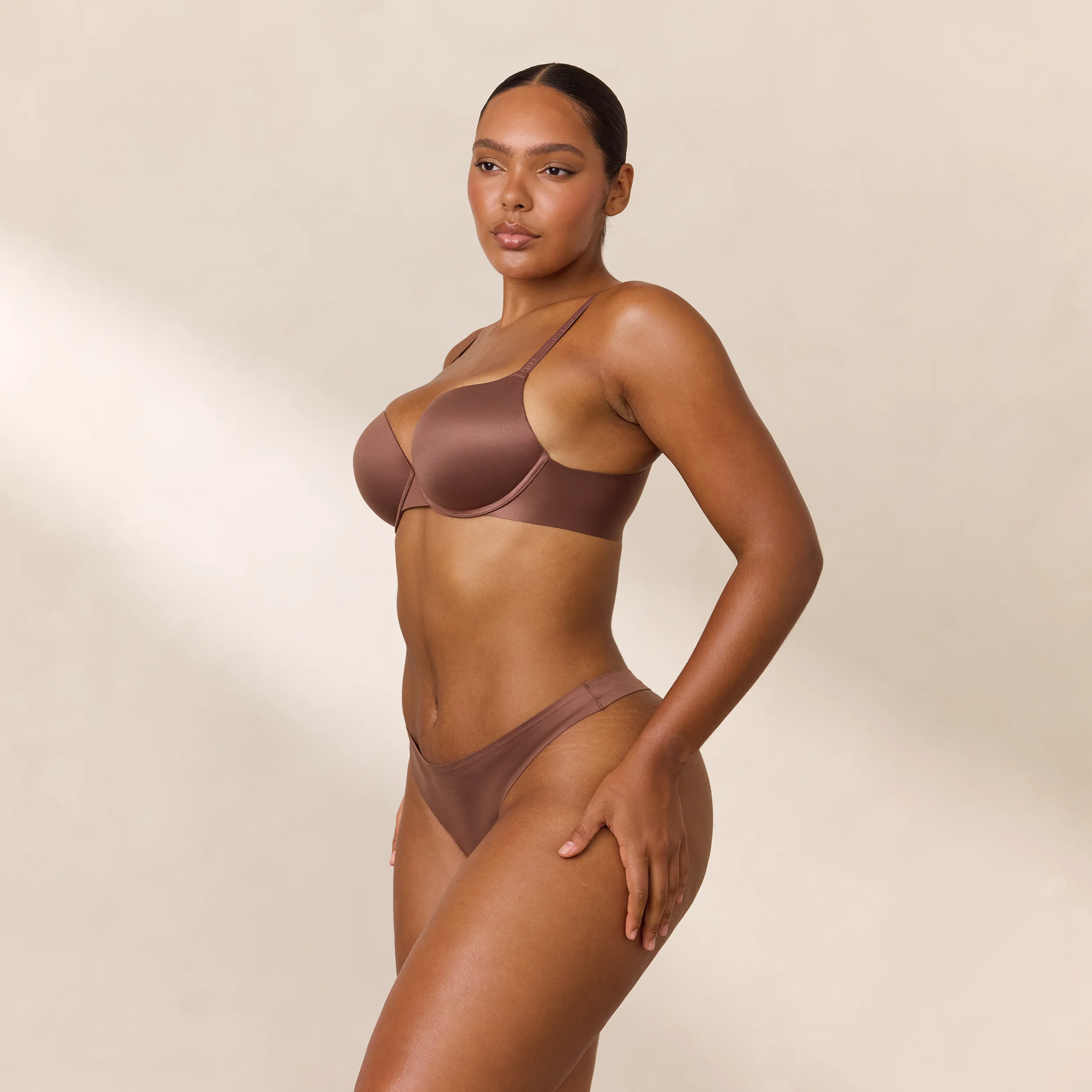 Everyday High Push-Up Bra - Nutmeg - Image 5