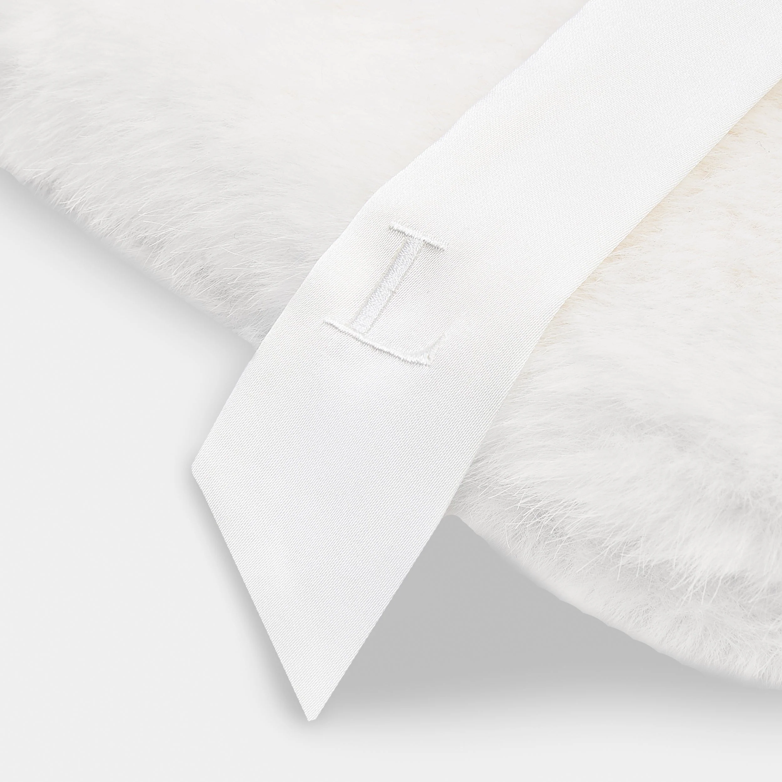 Faux Fur Hot Water Bottle - Ivory - Image 3