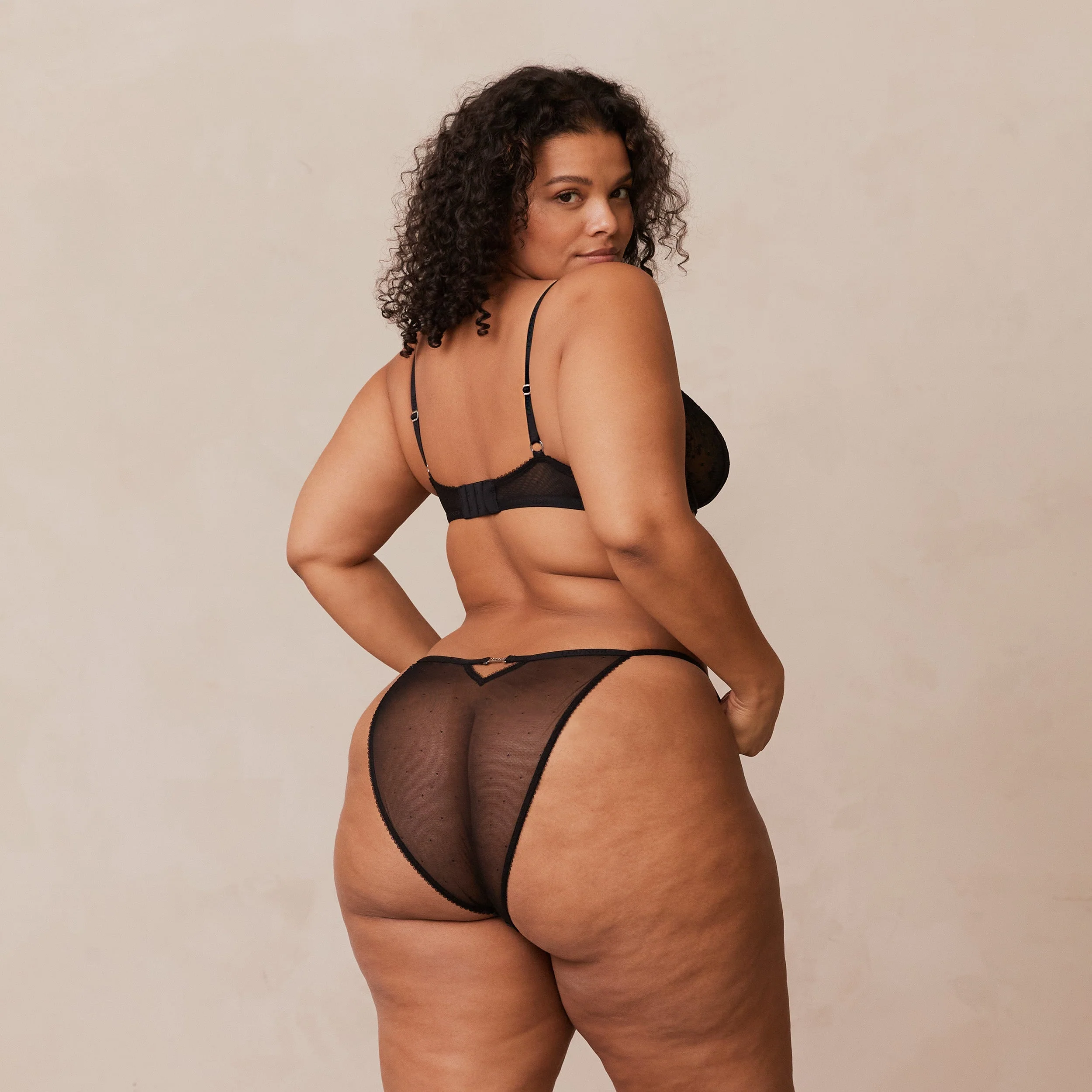 Flirt Balcony Bra  - Black - Image 20