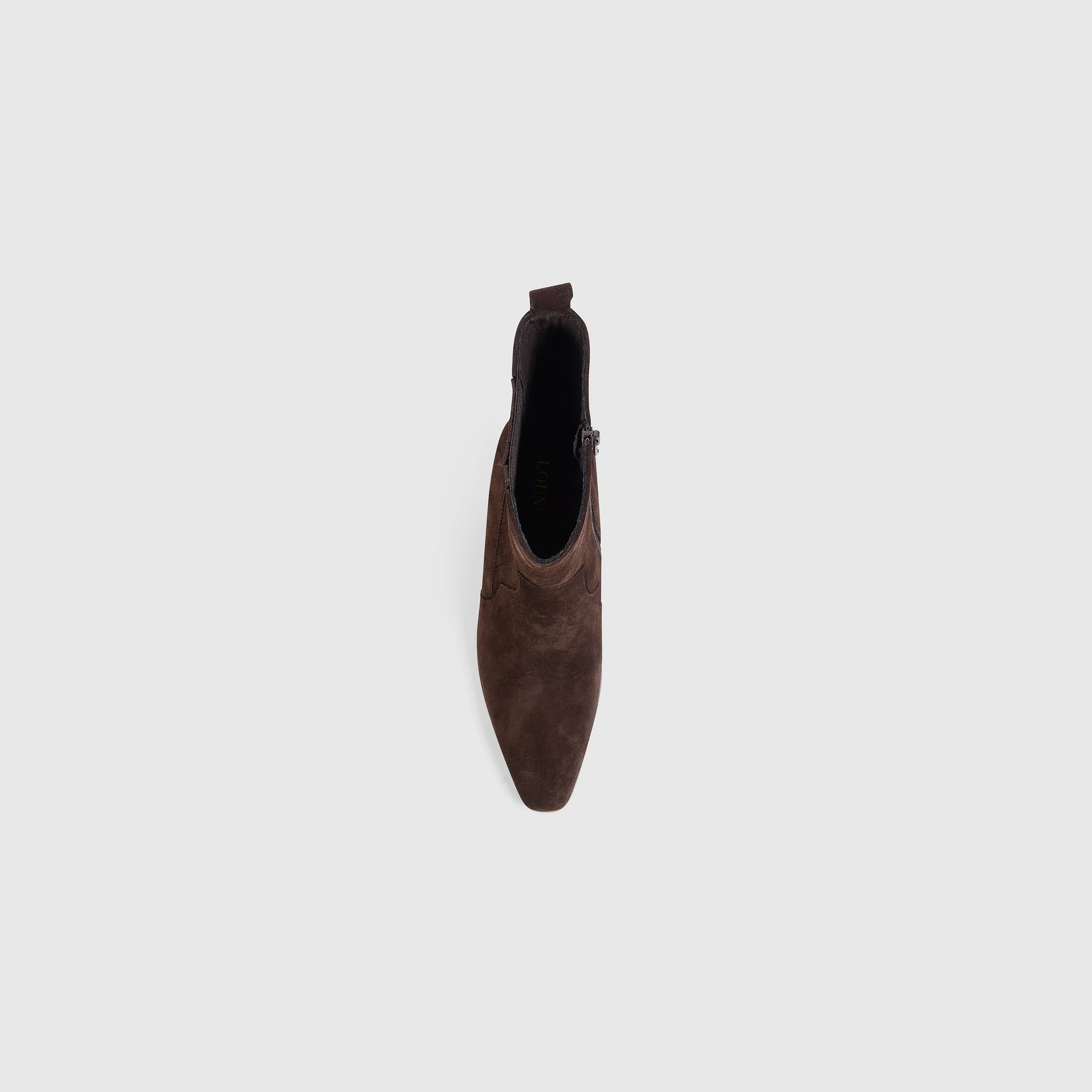 Heather Ankle Boots - Chocolate - Image 2