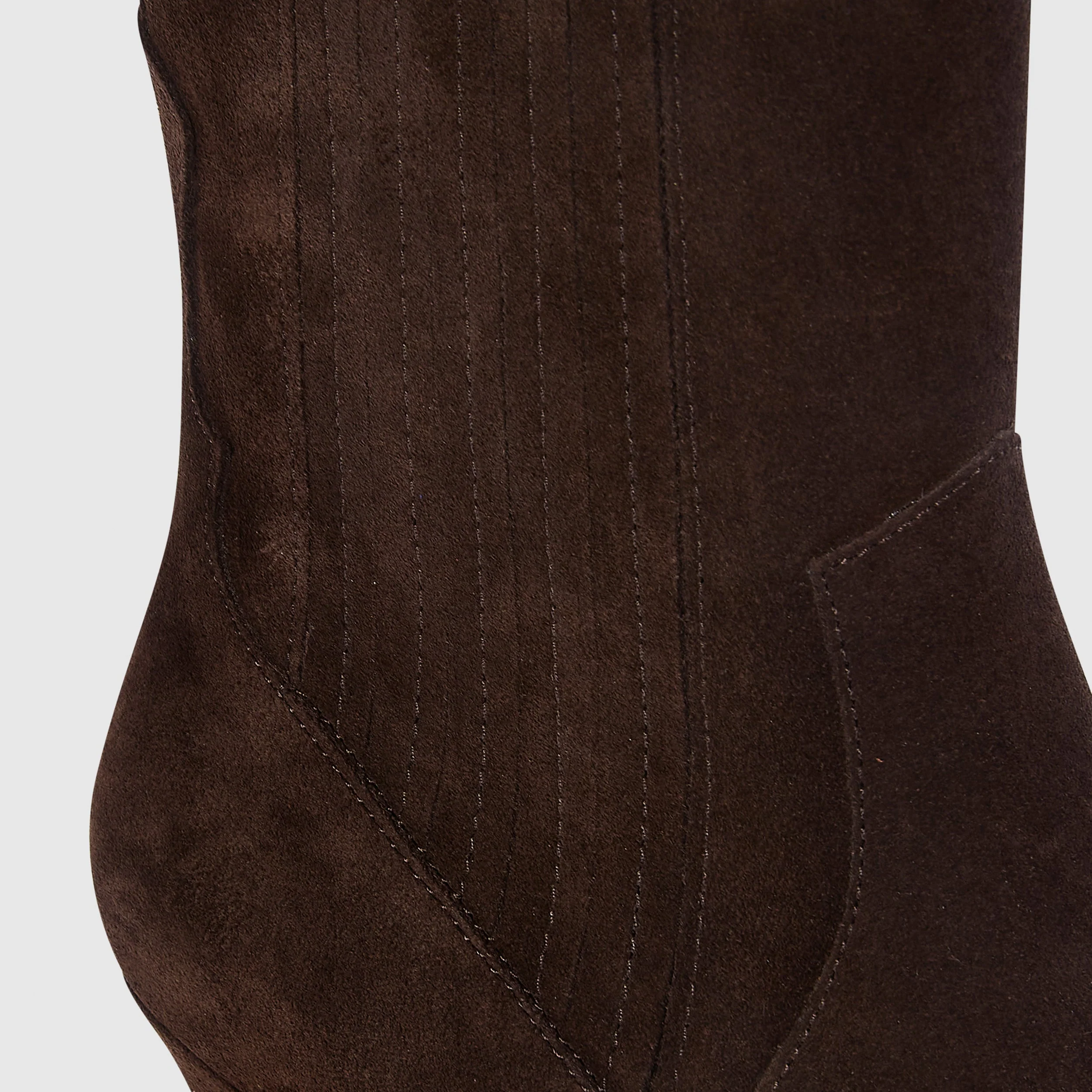 Heather Ankle Boots - Chocolate - Image 5