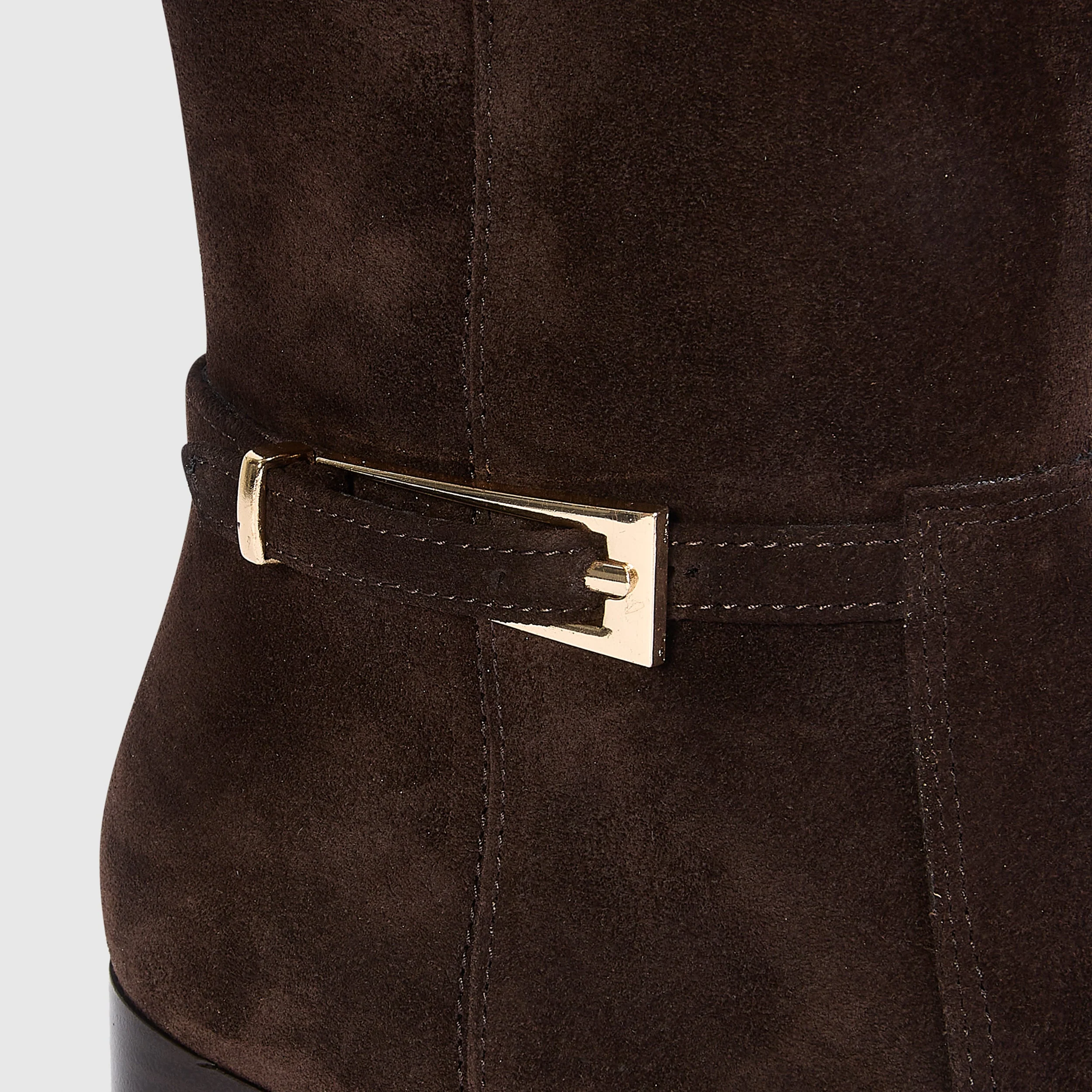 Ivy Knee-High Boots - Chocolate - Image 3