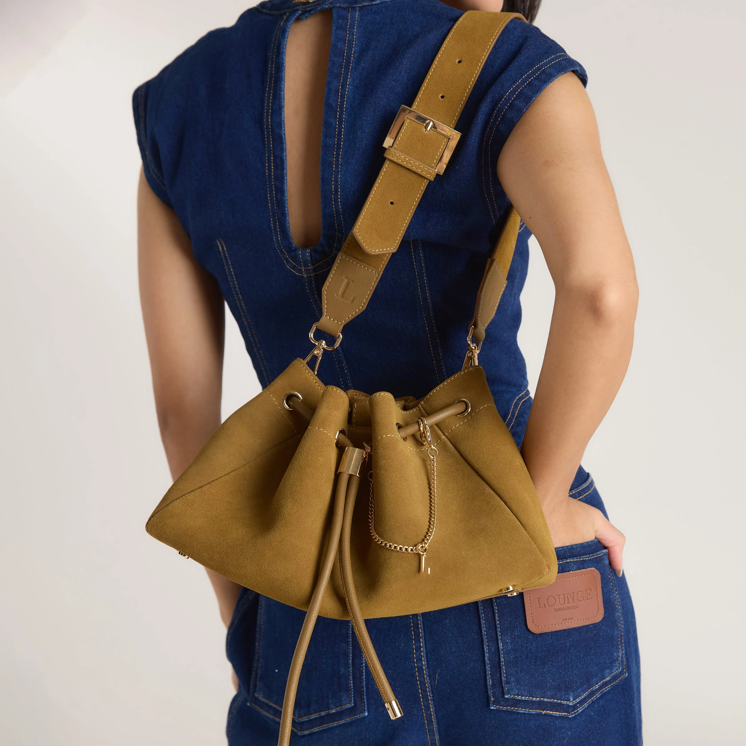 Ivy Shoulder Bag - Tan - Image 6
