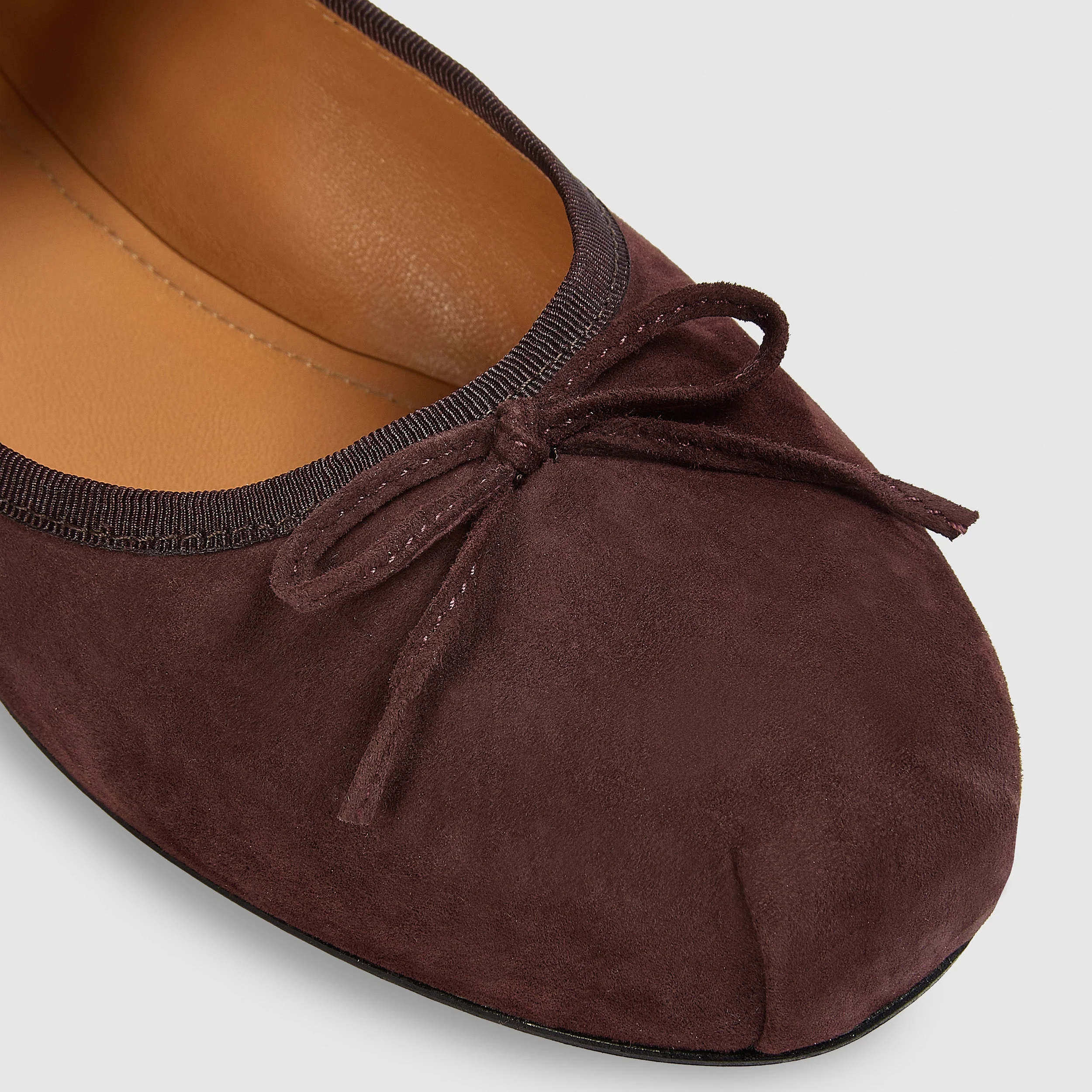 Juna Ballet Flats - Chocolate - Image 5