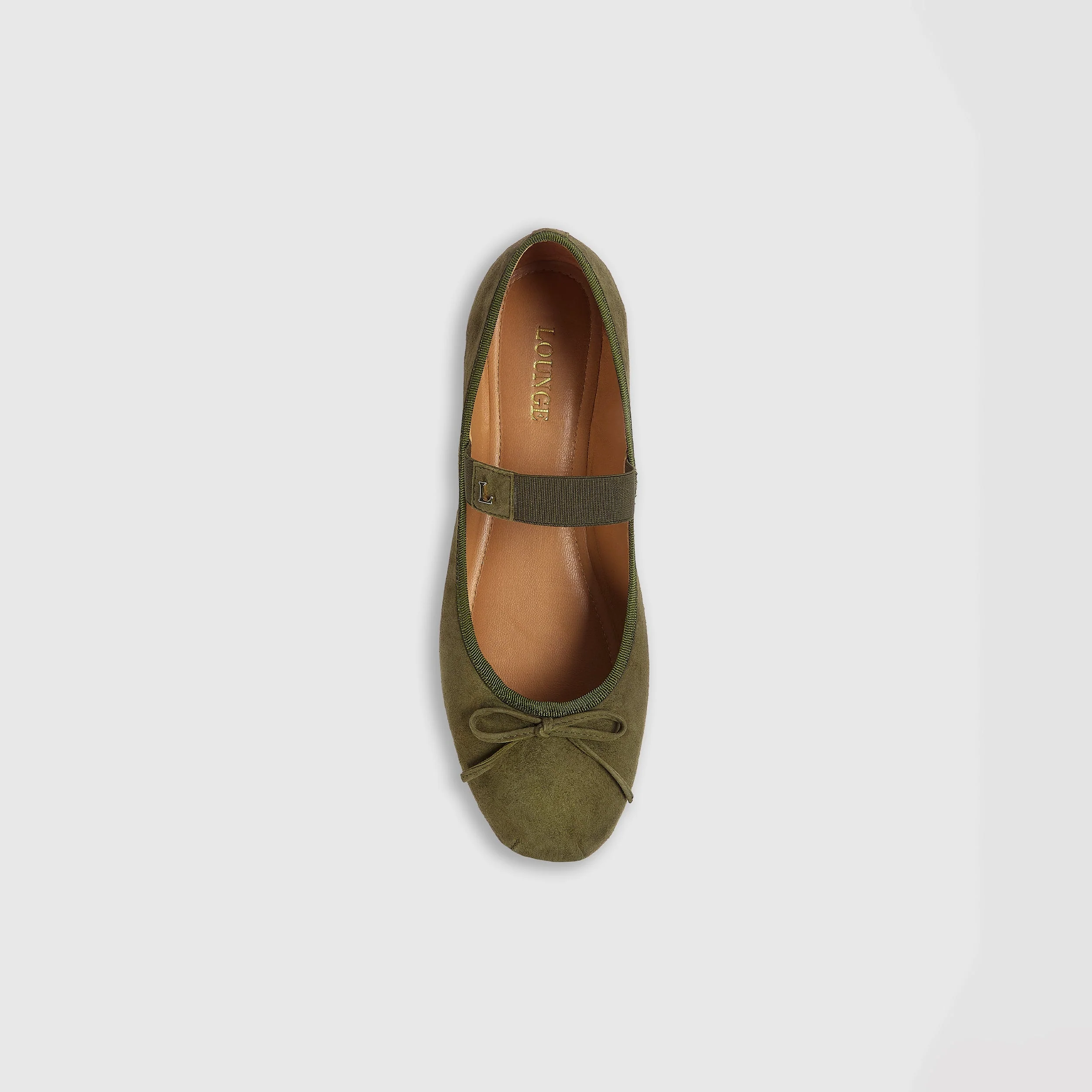 Juna Ballet Flats - Olive - Image 2