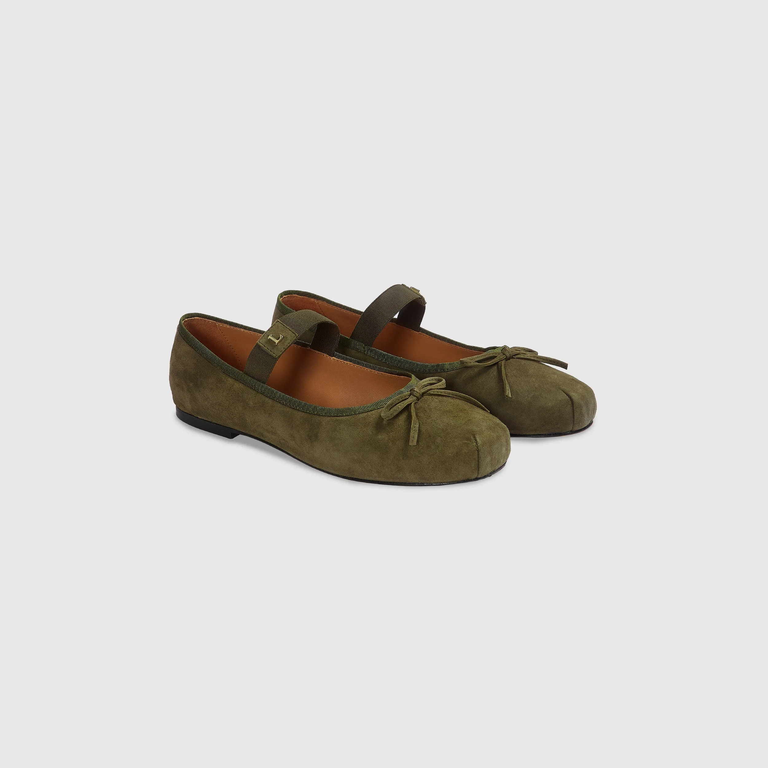 Juna Ballet Flats - Olive - Image 5