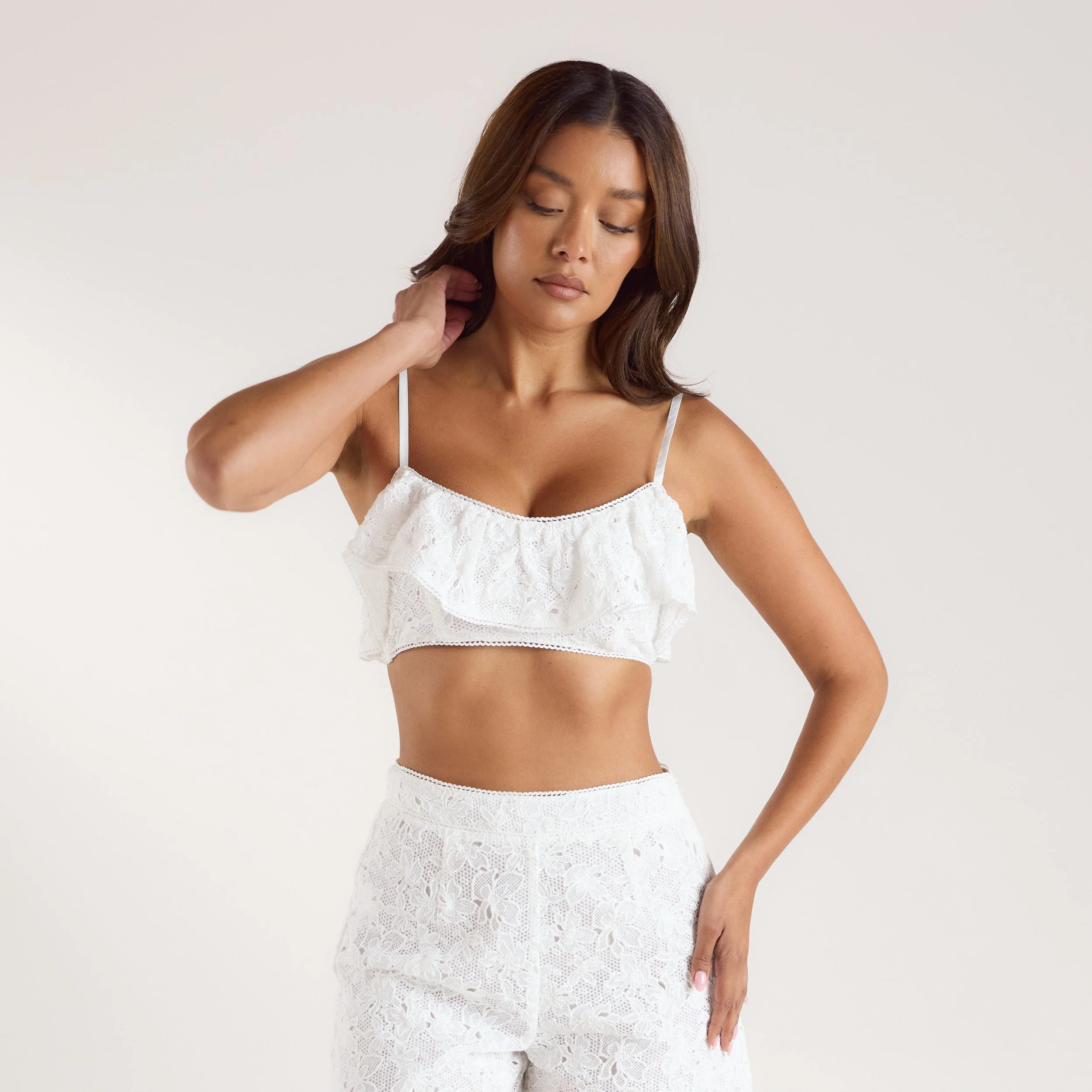 Lace Bralette - White