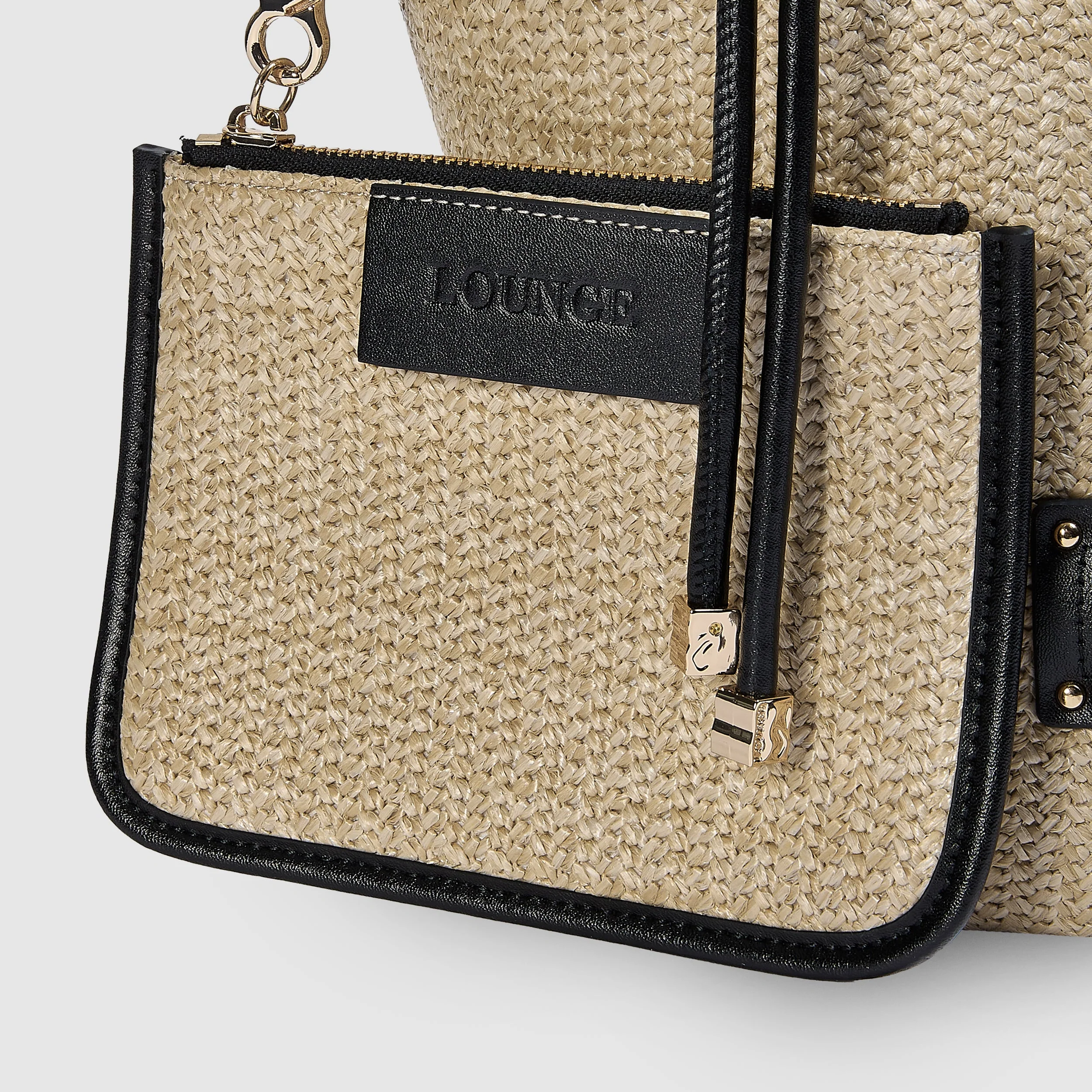Luella Basket Bag - Raffia - Image 3
