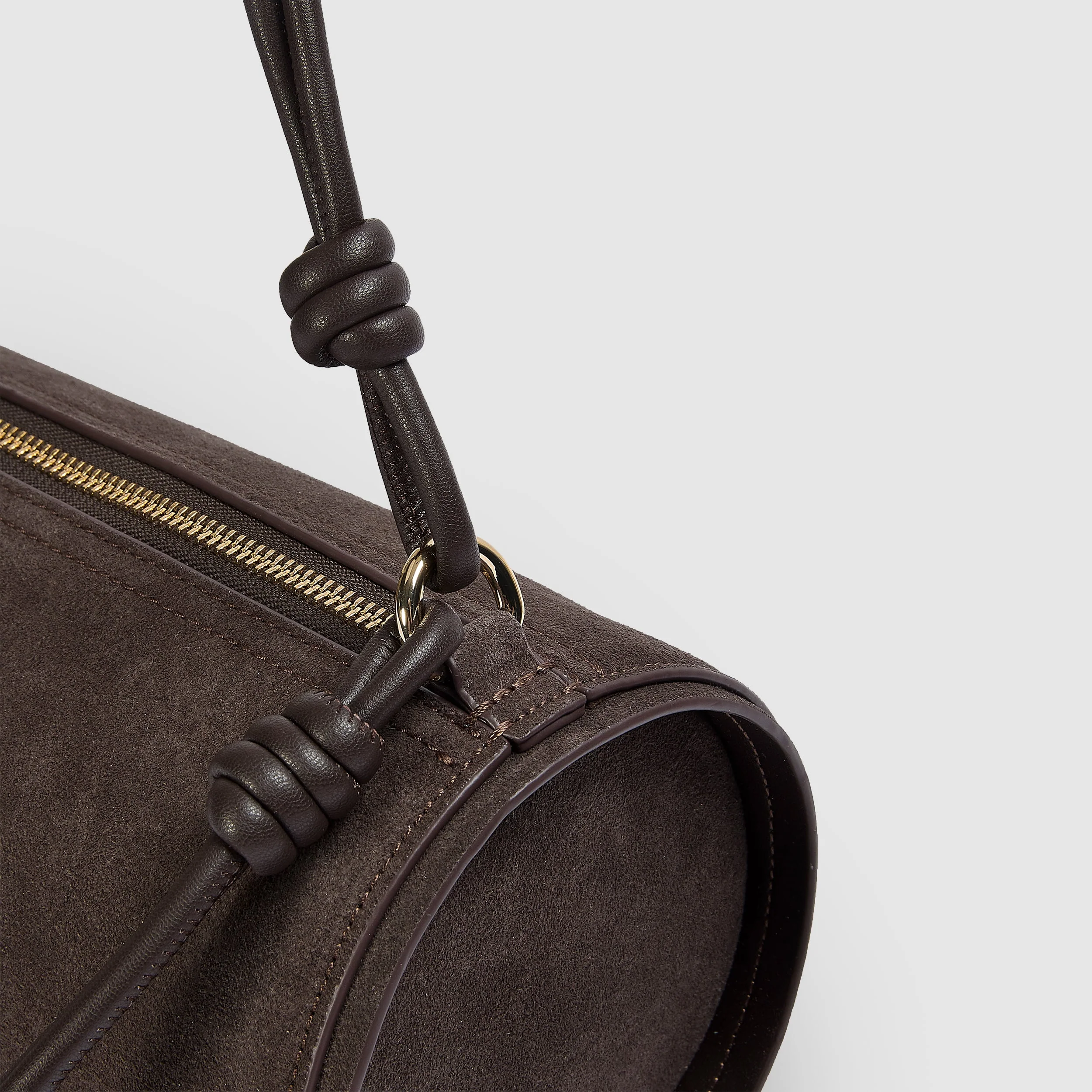 Miffy Barrel Shoulder Bag - Chocolate - Image 6