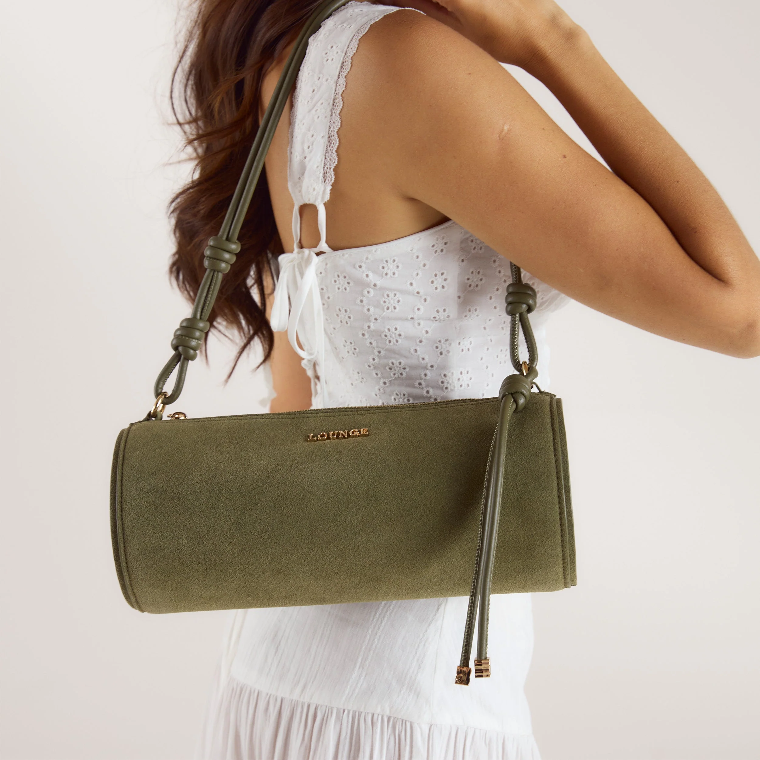 Miffy Barrel Shoulder Bag - Olive - Image 9