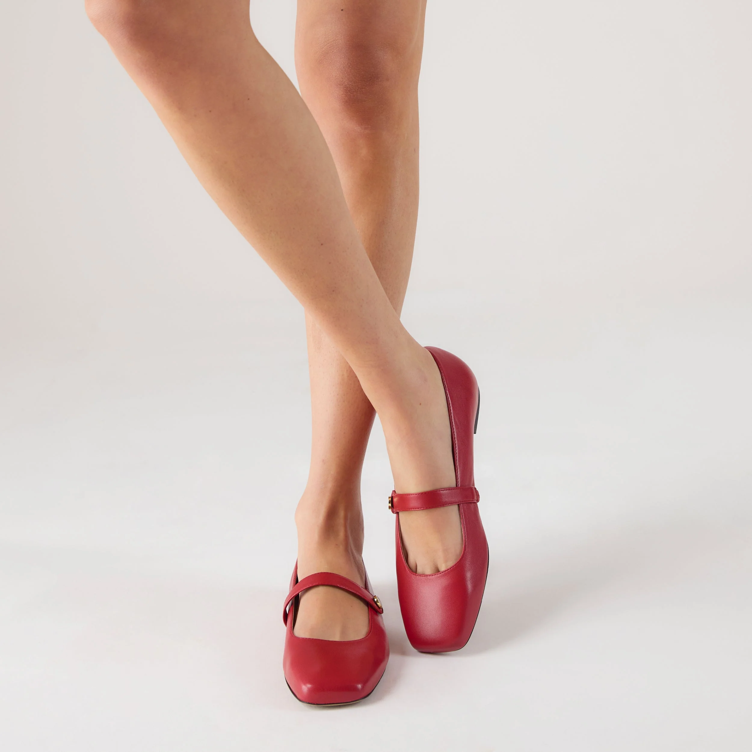 Minna Mary Janes - Red - Image 6
