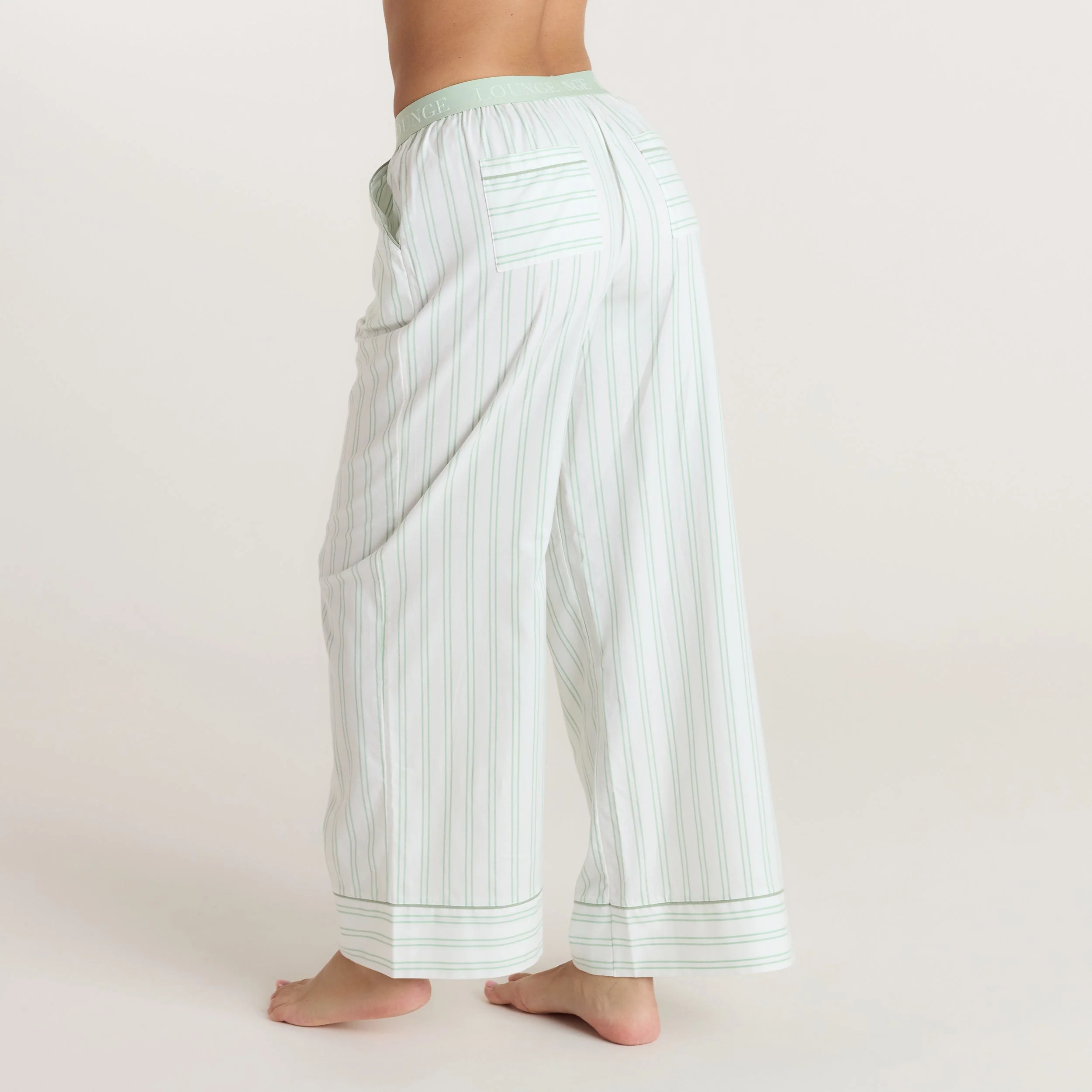 Mistletoe Pajama Bottoms - Sage - Image 2