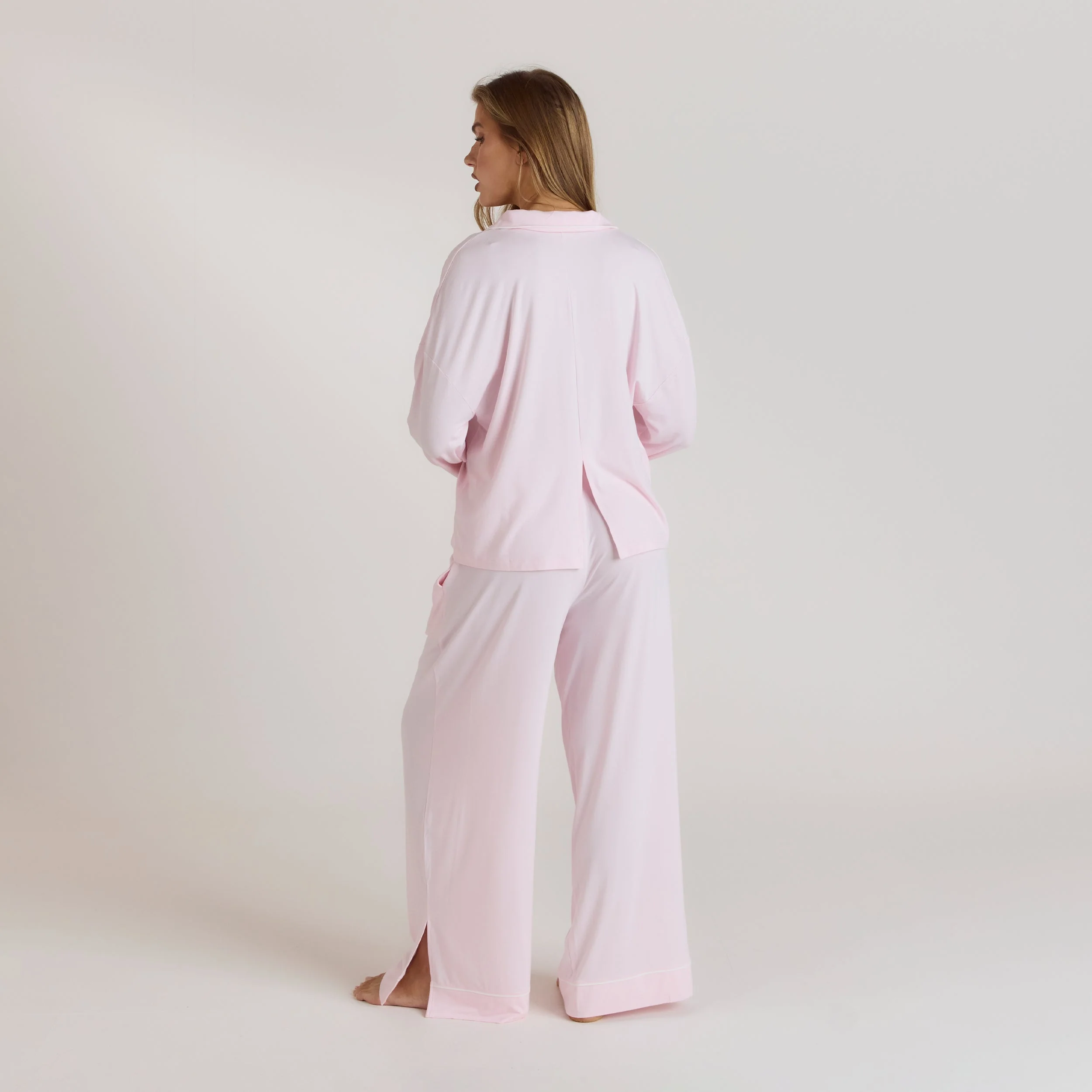 Modal Pajama Pants - Pink - Image 5