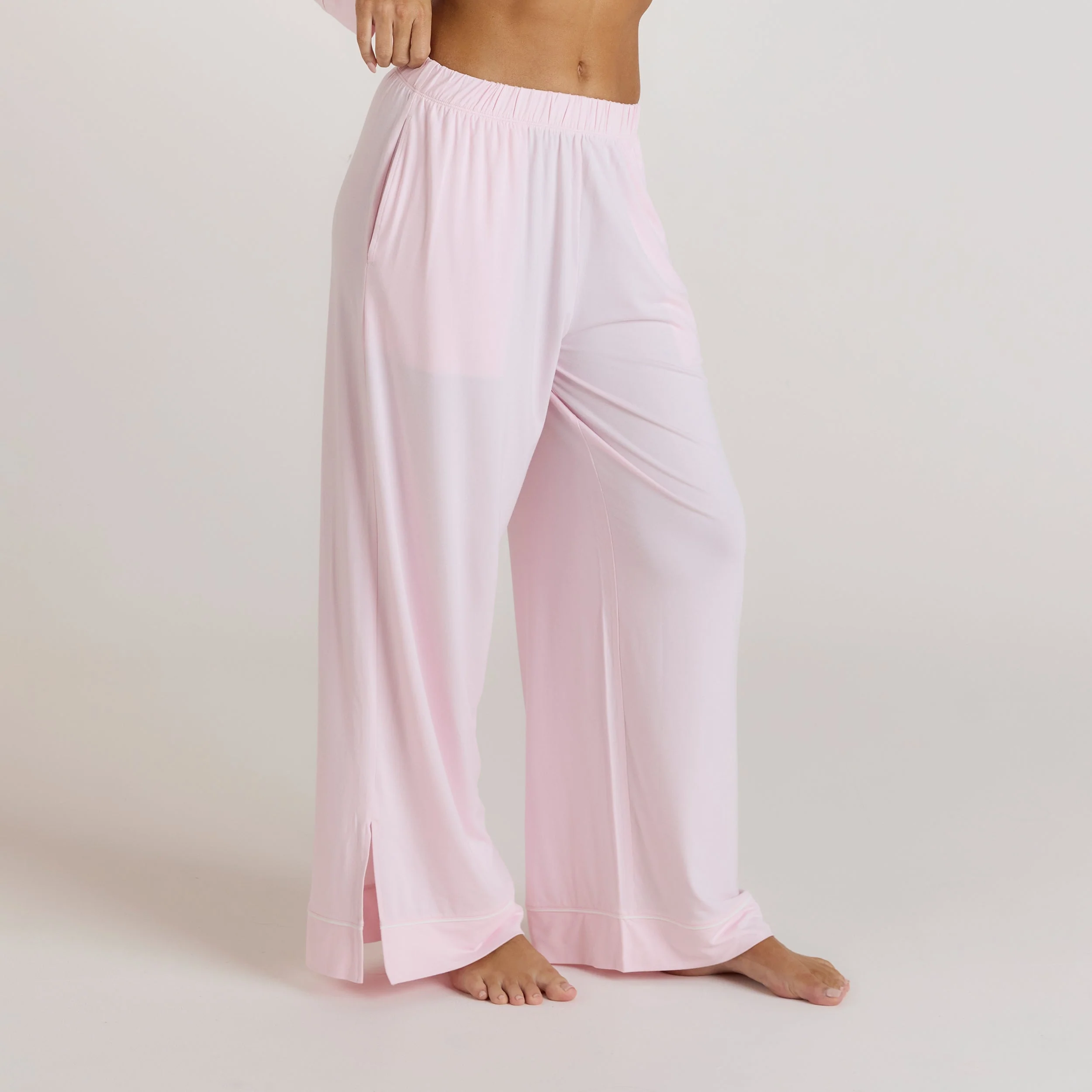 Modal Pajama Pants - Pink - Image 6