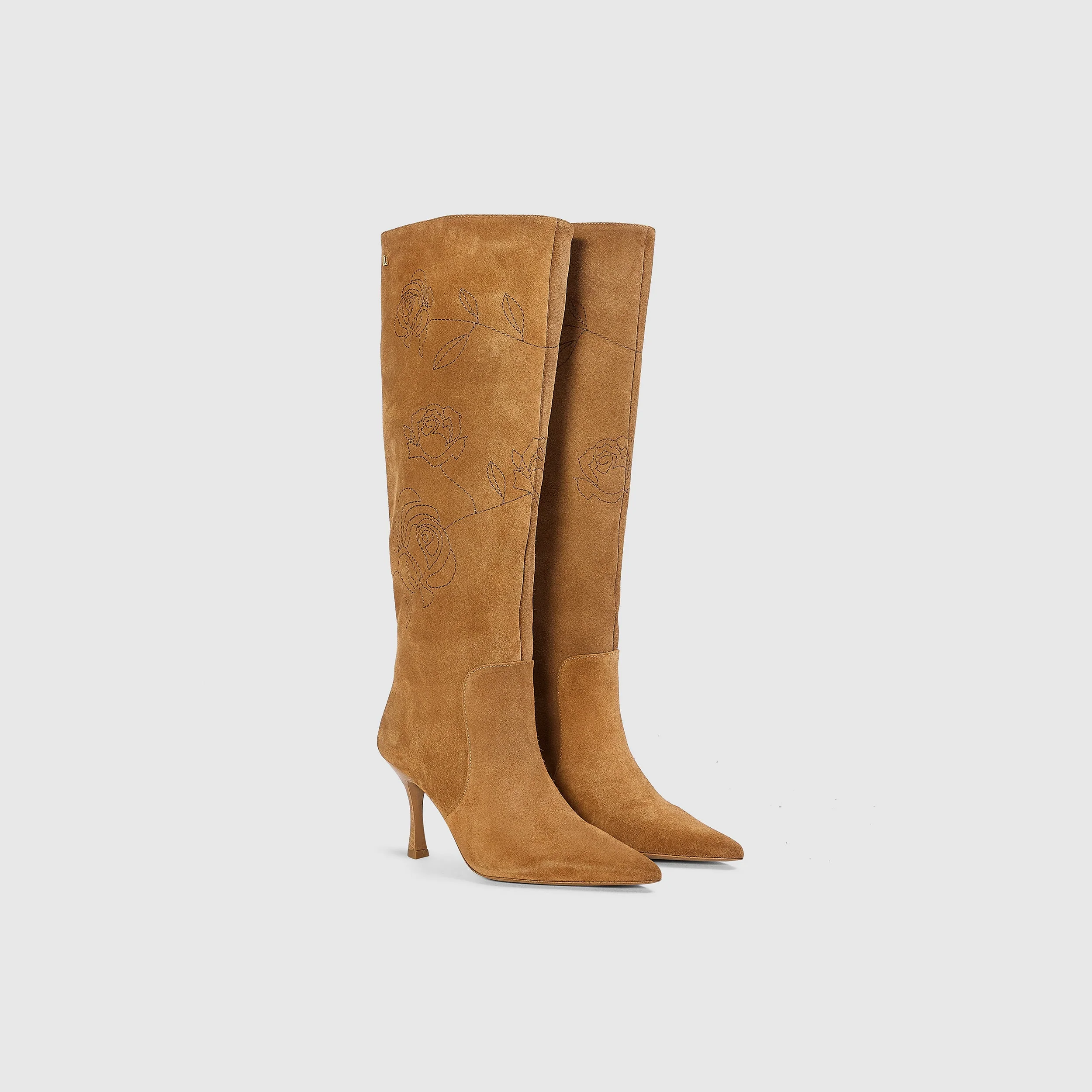 Nova Knee-High Boots - Tan - Image 2