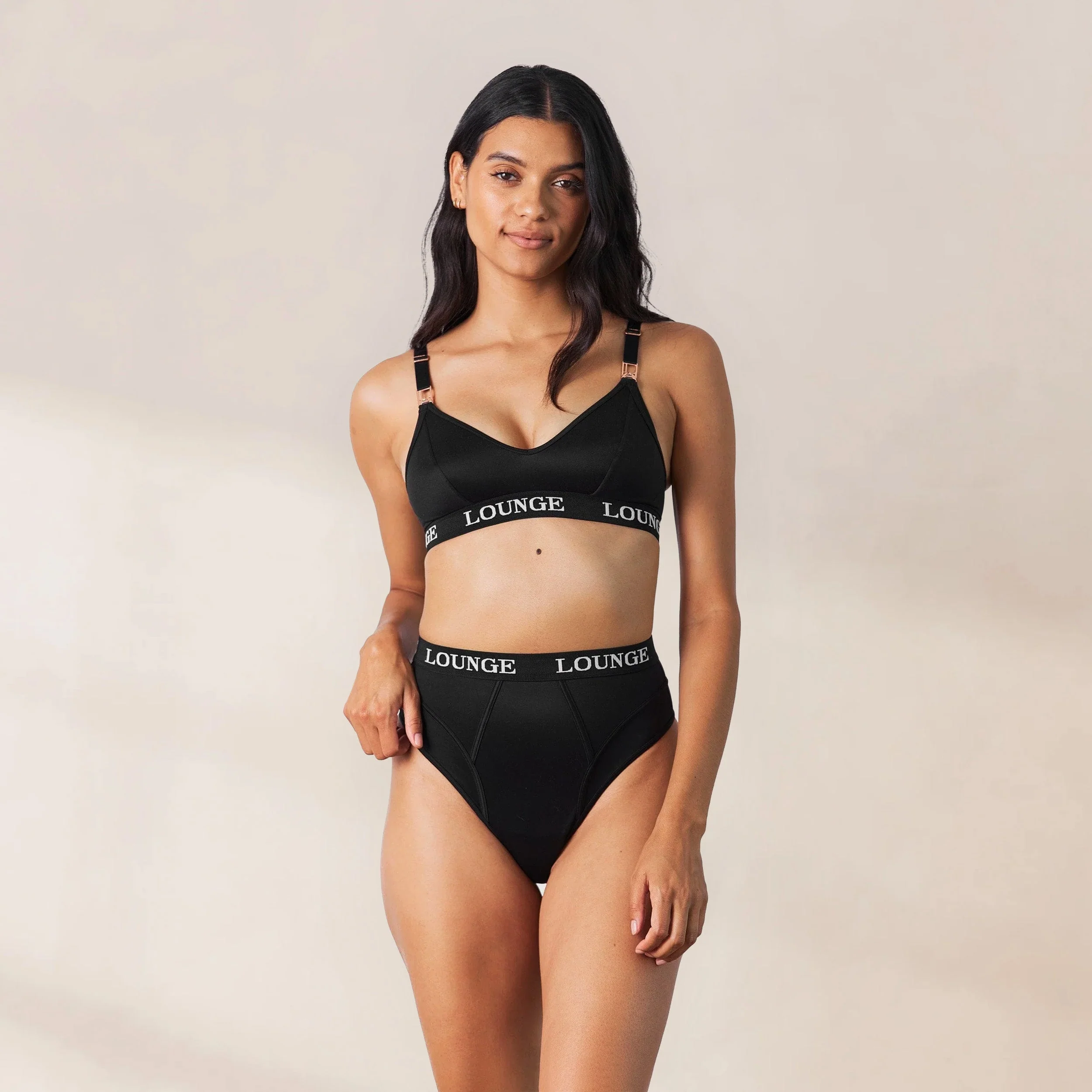 Nurture Nursing Bra  - Black - Image 2