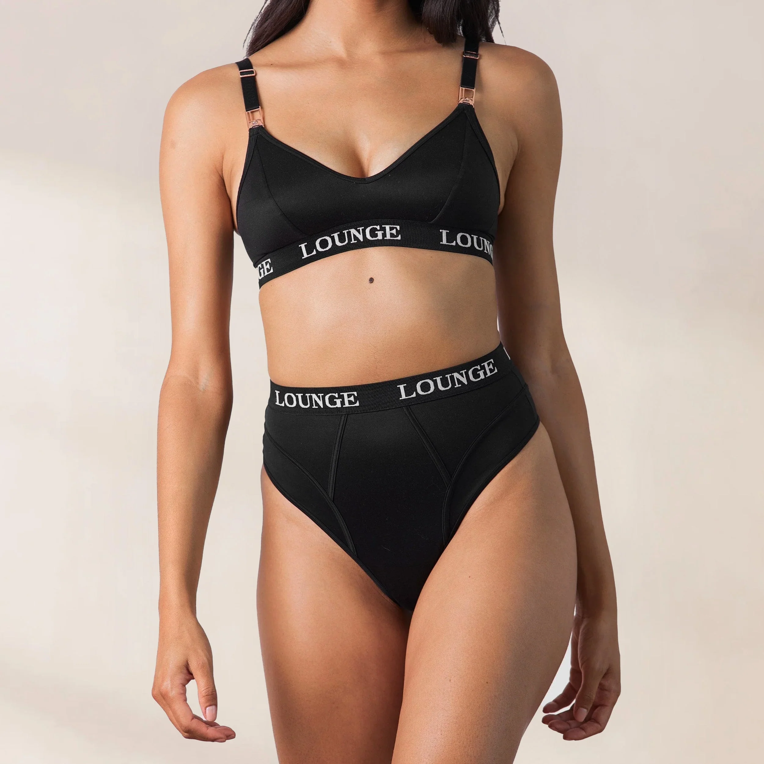 Nurture Nursing Bra  - Black - Image 4