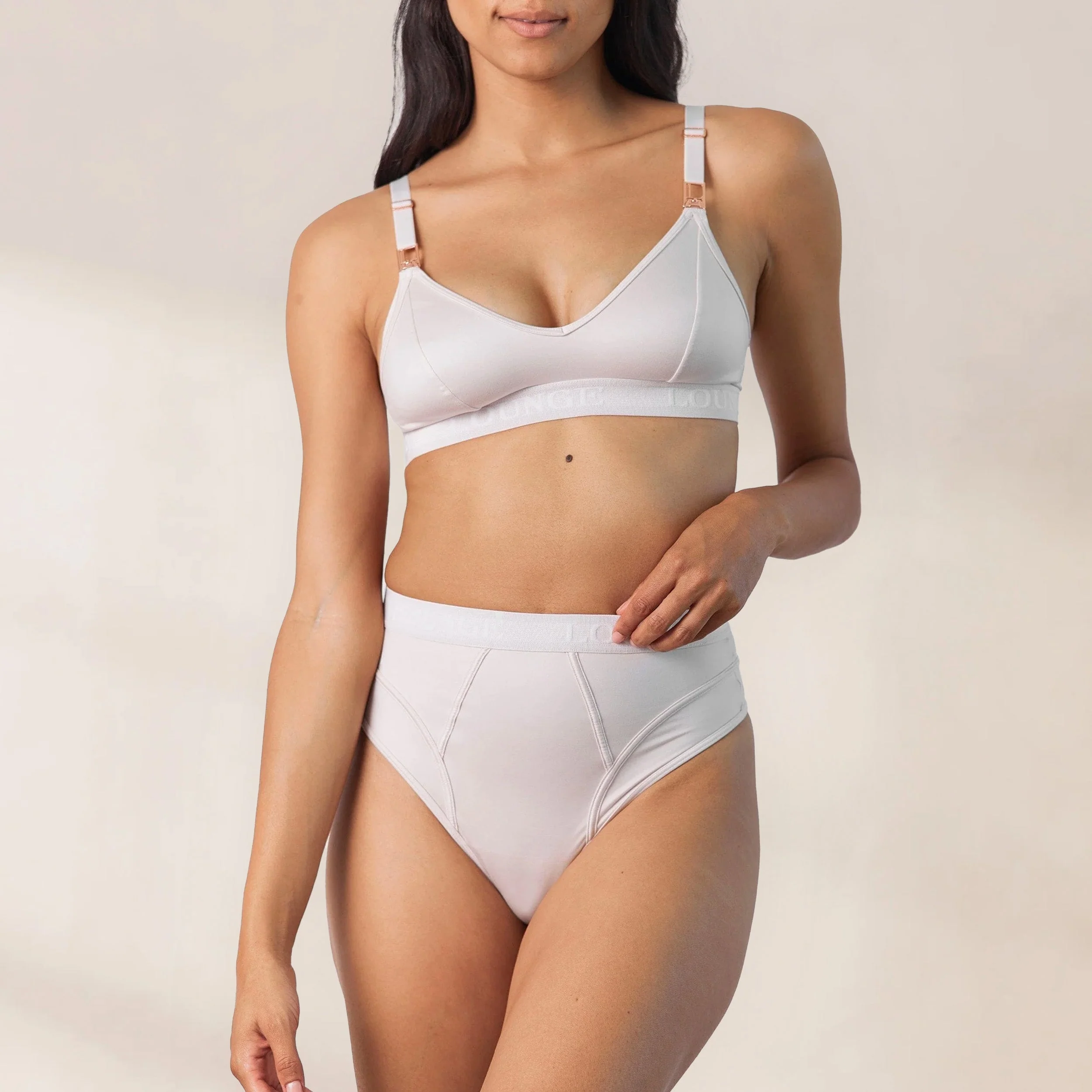 Nurture Nursing Bra  - Cream - Image 3