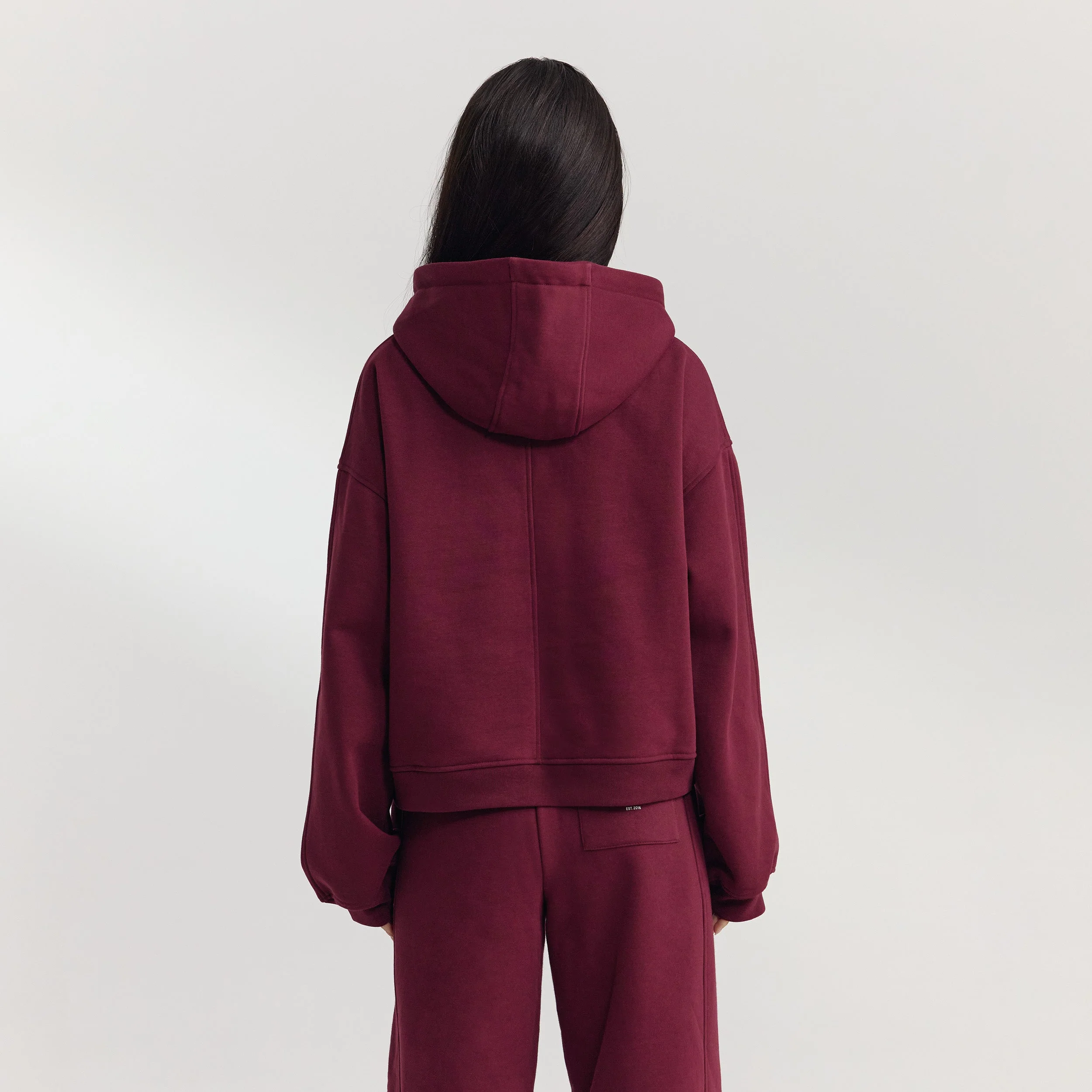 Oversized Hoodie - Cherry Lacquer - Image 4