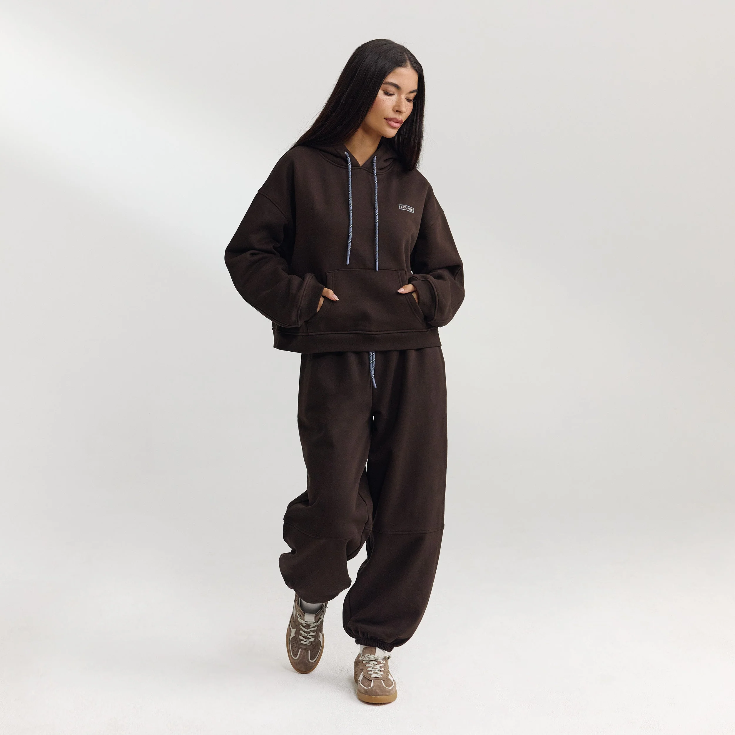 Oversized Hoodie - Dark Chocolate - Image 3