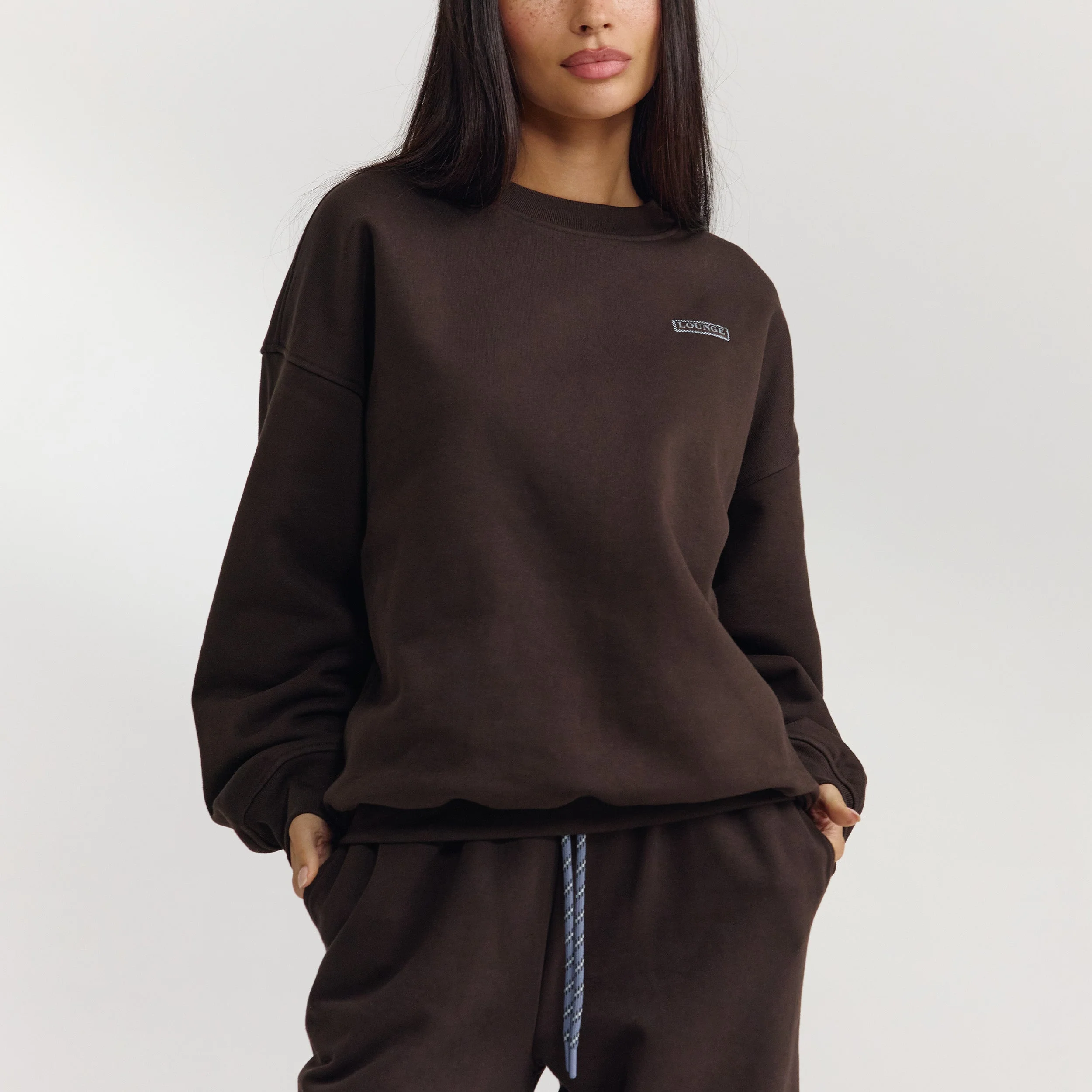 Oversized Sweater - Dark Chocolate - Image 2