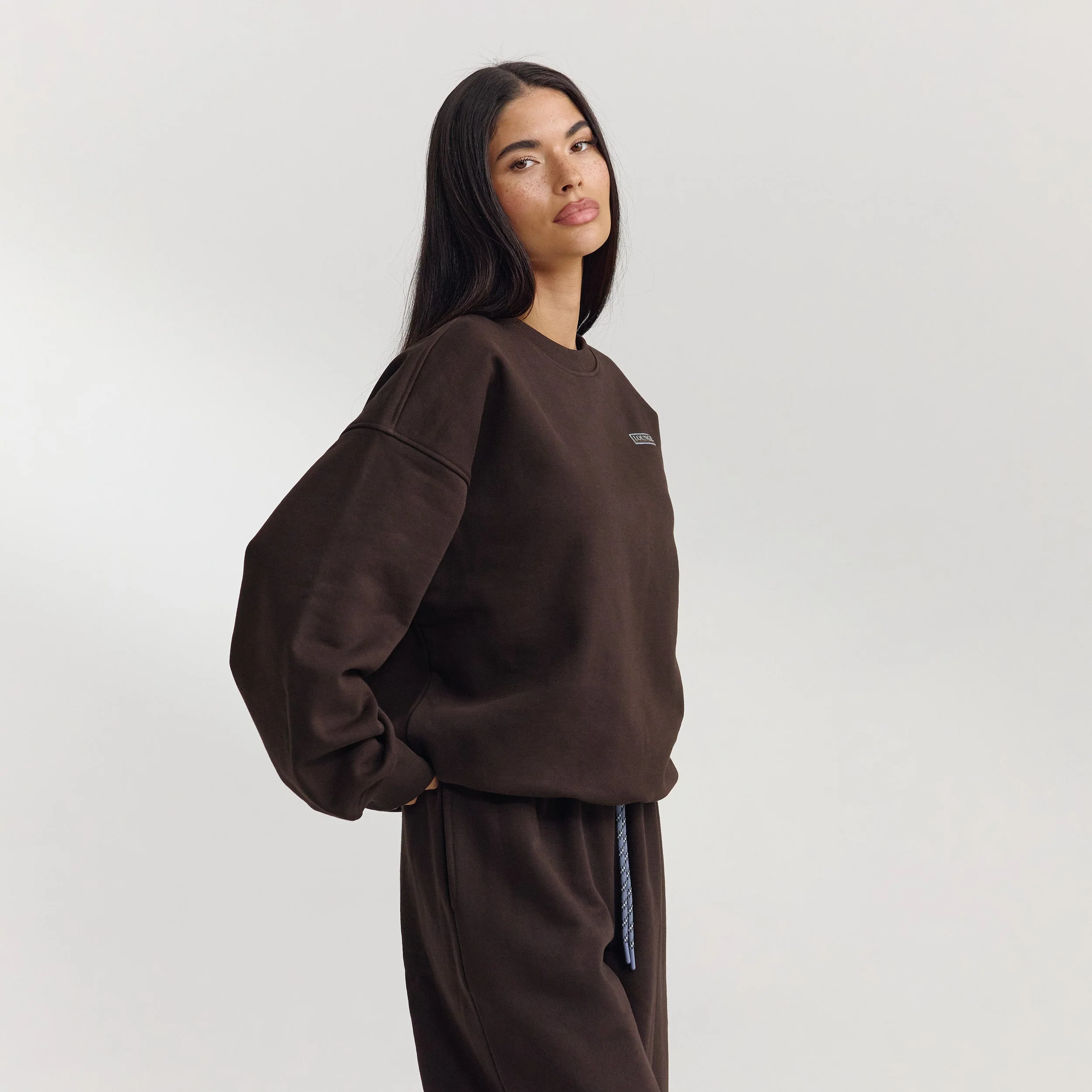 Oversized Sweater - Dark Chocolate - Image 3