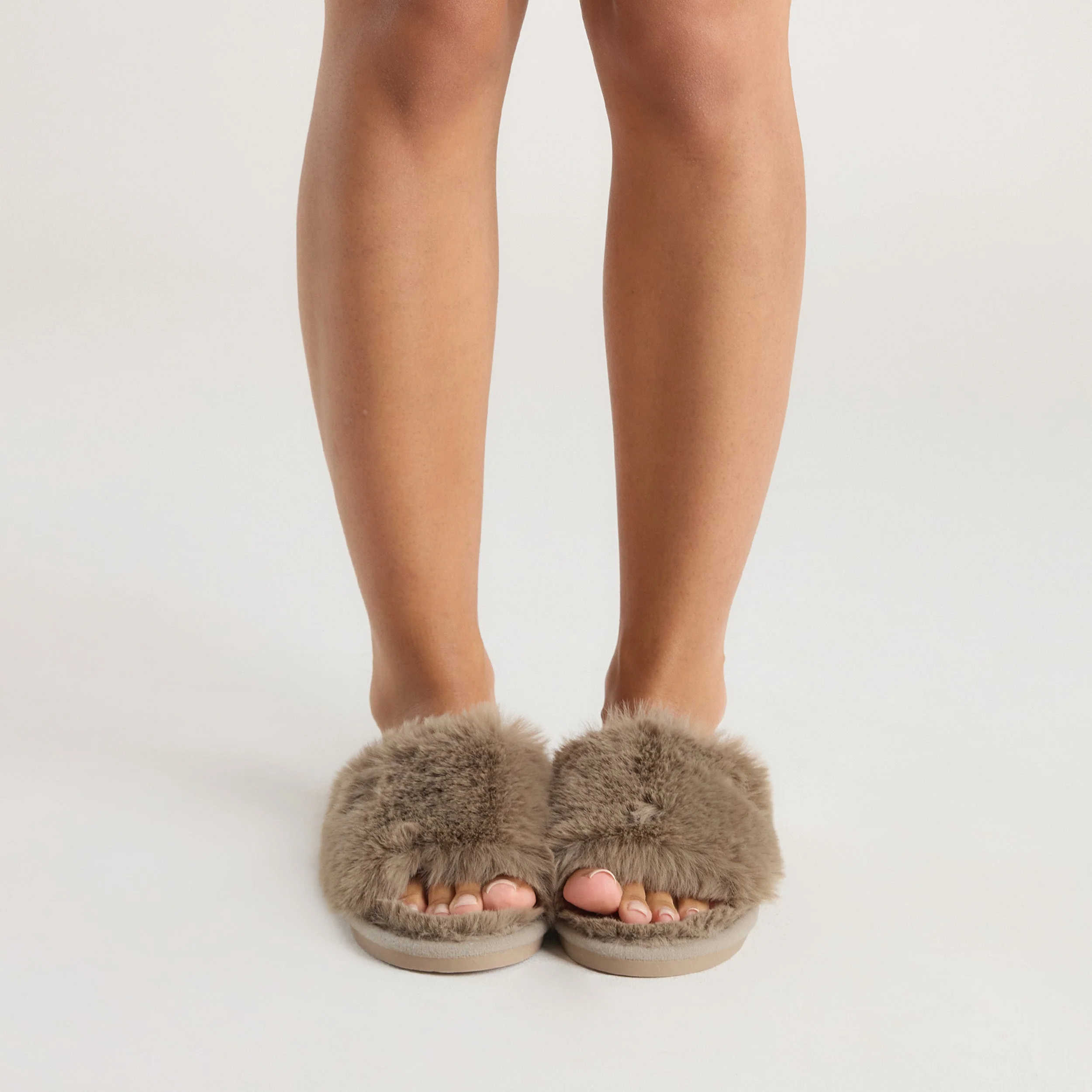 Scarlett Slippers - Taupe - Image 4