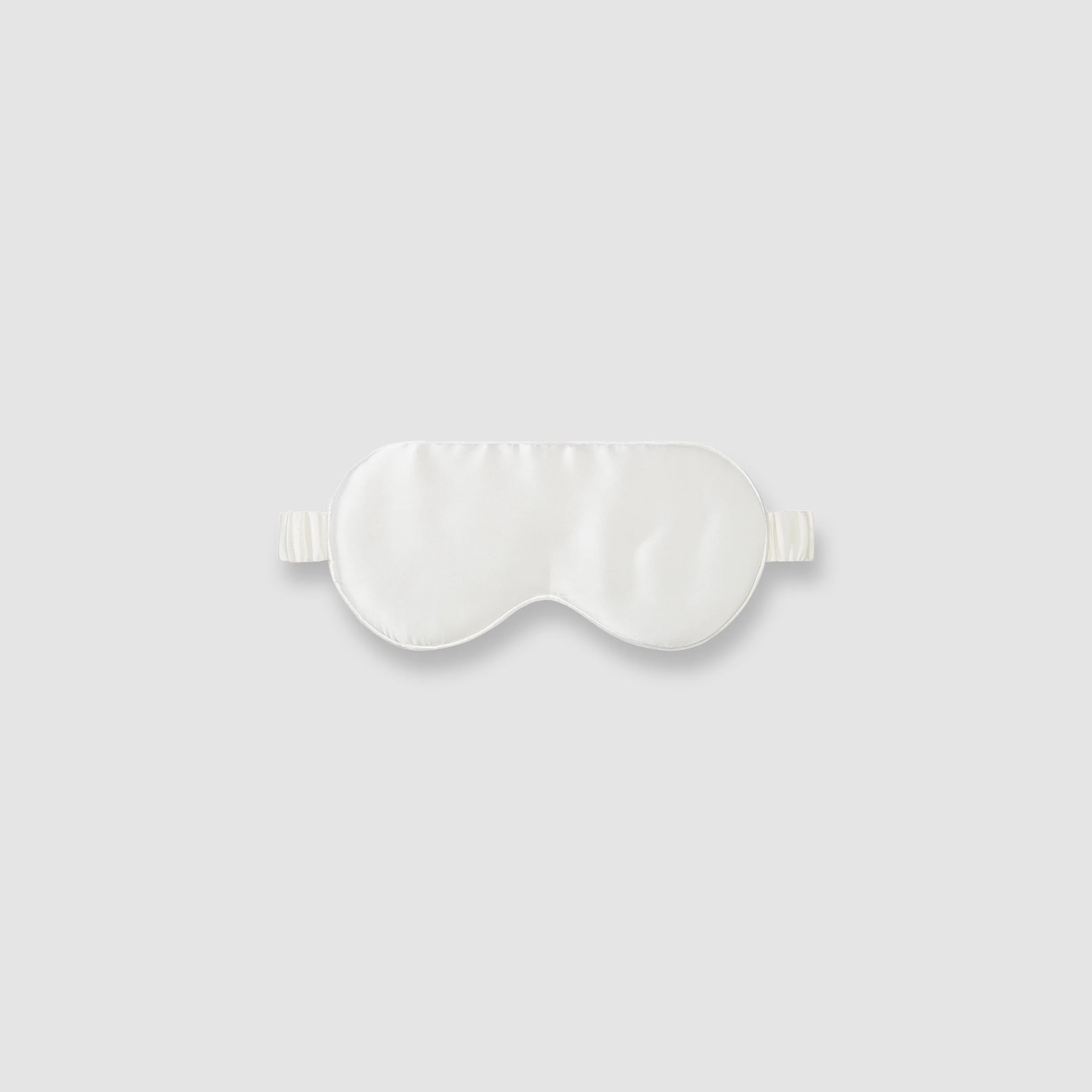 Signature Silk Sleep Mask - Pearl - Image 2