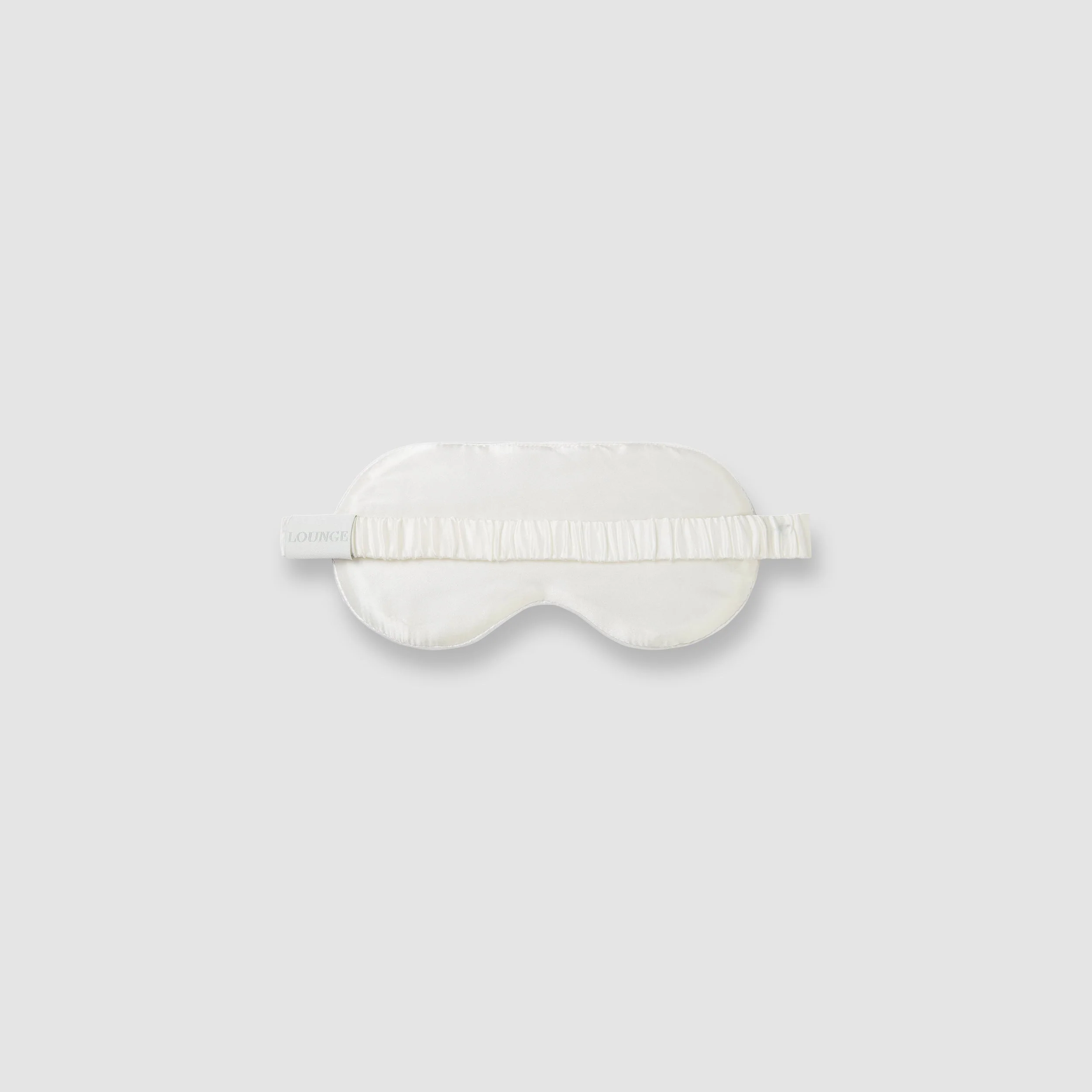 Signature Silk Sleep Mask - Pearl - Image 3