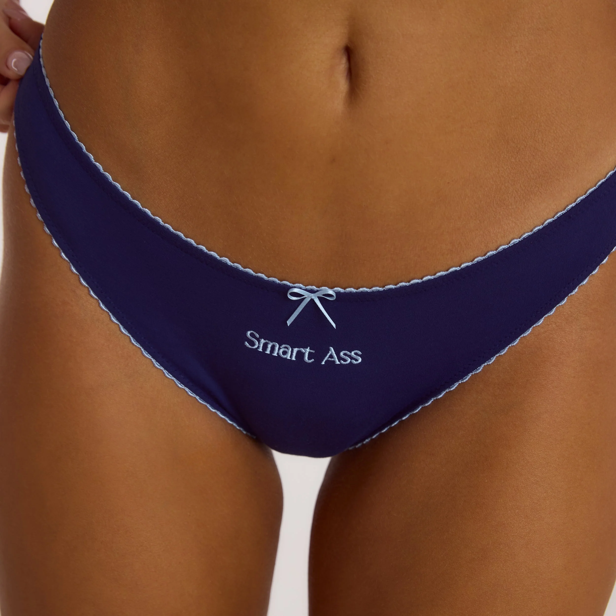 Slogan Thongs (3-Pack) - Navy - Image 5