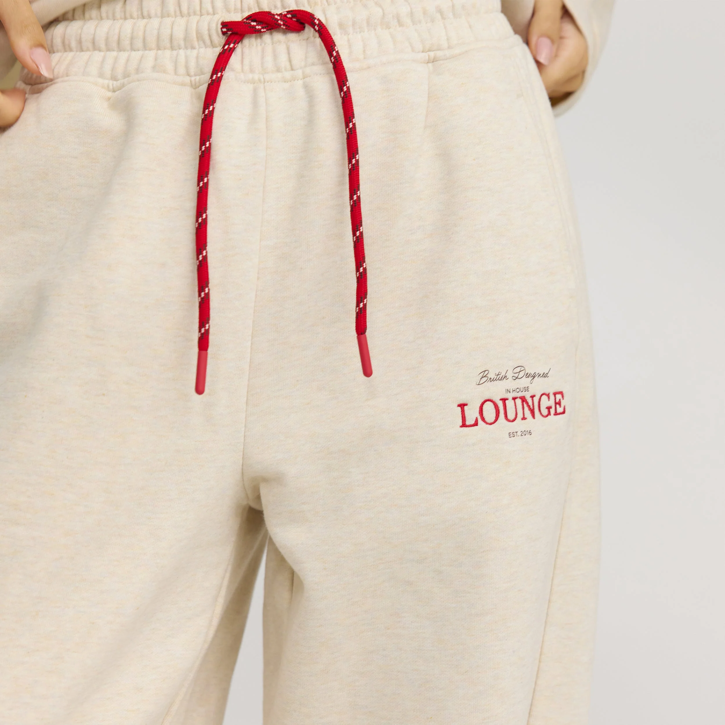 Straight-Leg Sweatpants - Oat Marl - Image 6