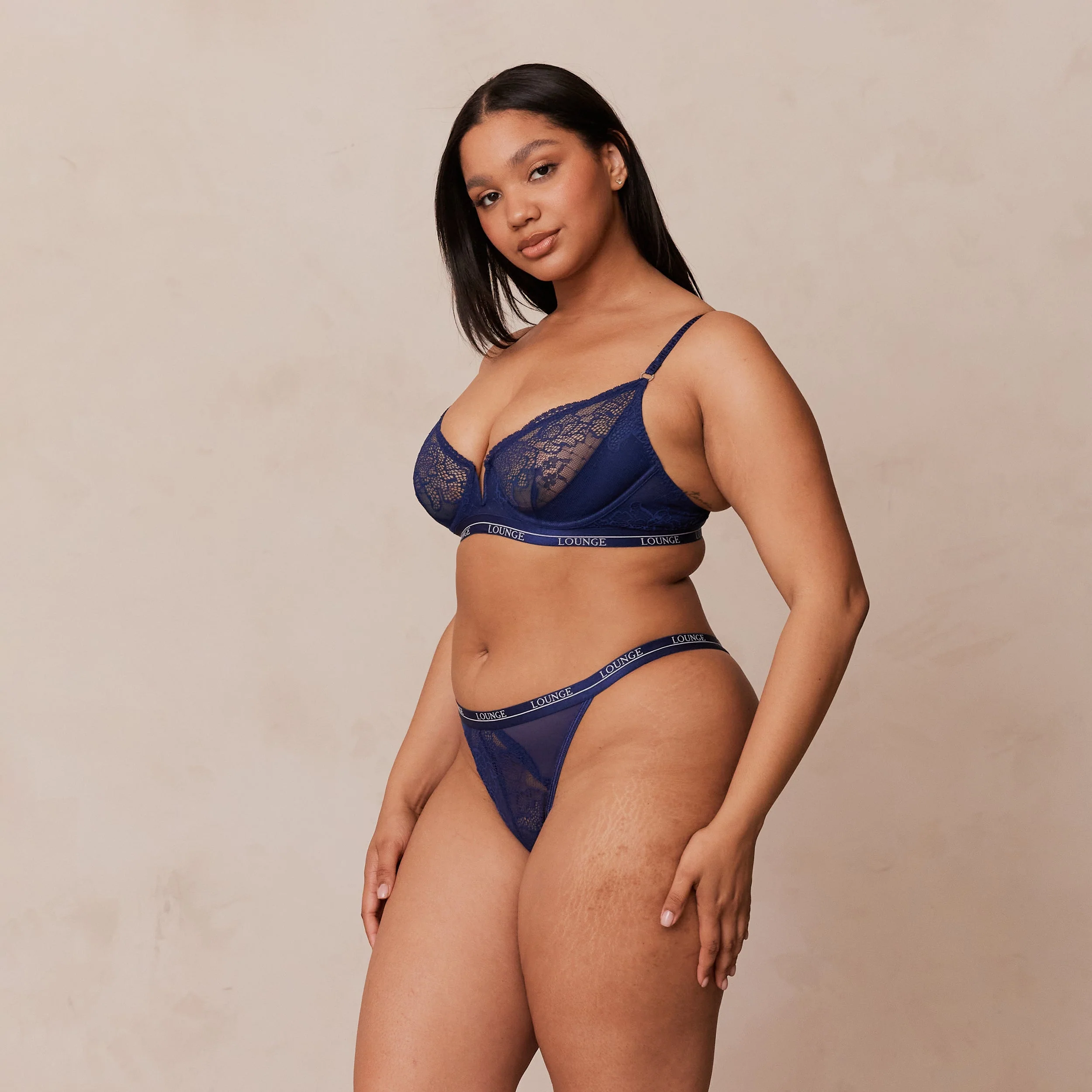 Royal Balcony Bra - Navy - Image 11