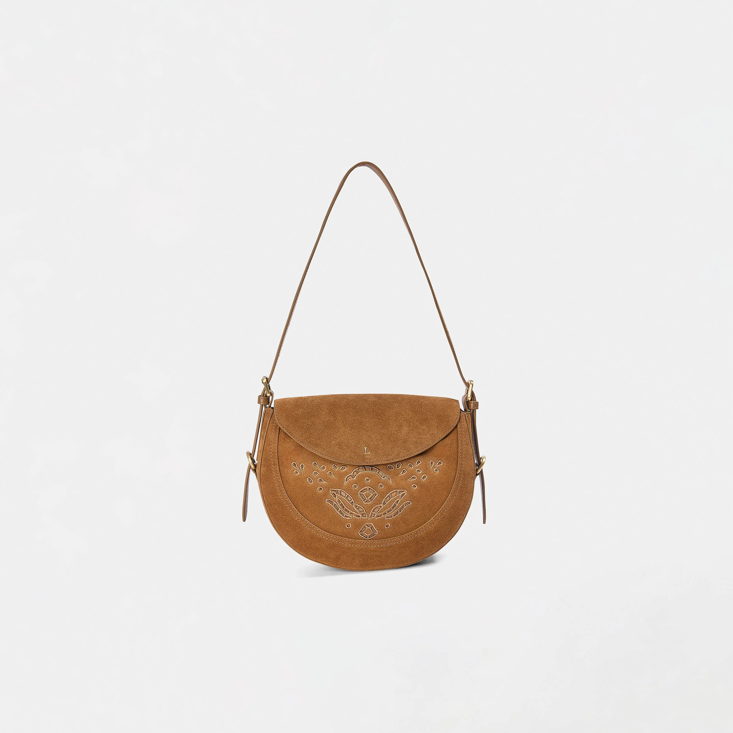 Talia Saddle Bag - Brown - Image 2