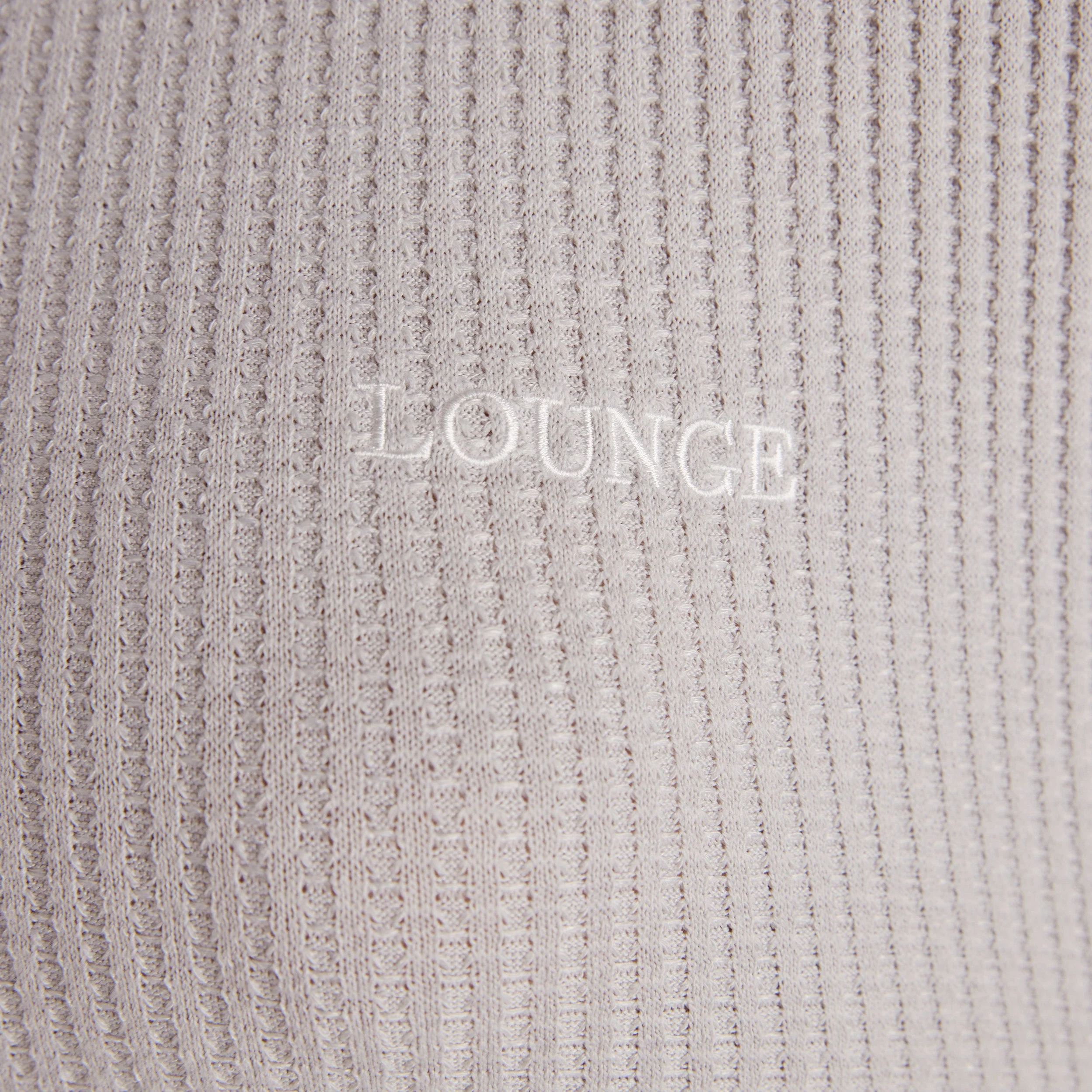 Soft Waffle Pajama Top - Frost - Image 4