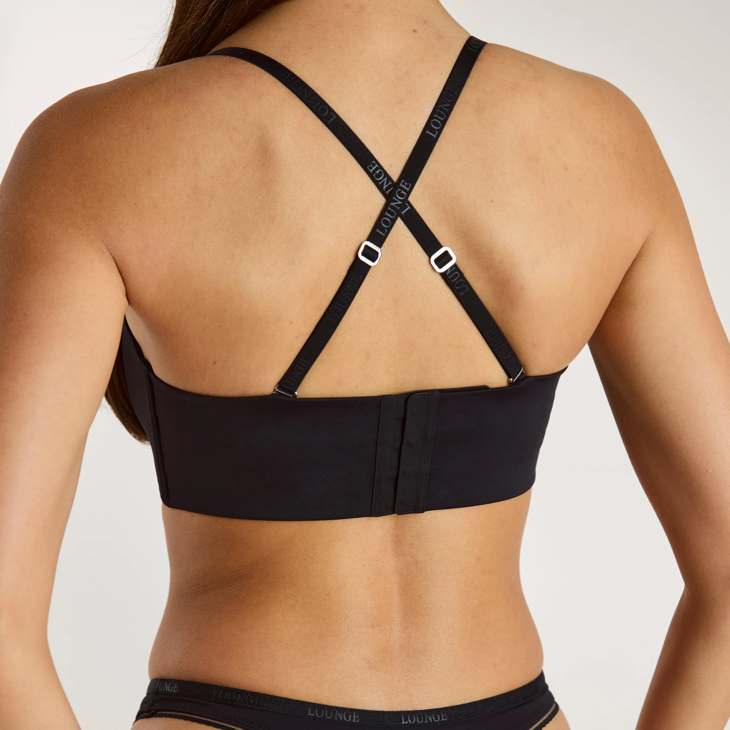 Wired Strapless Bra - Black - Image 4